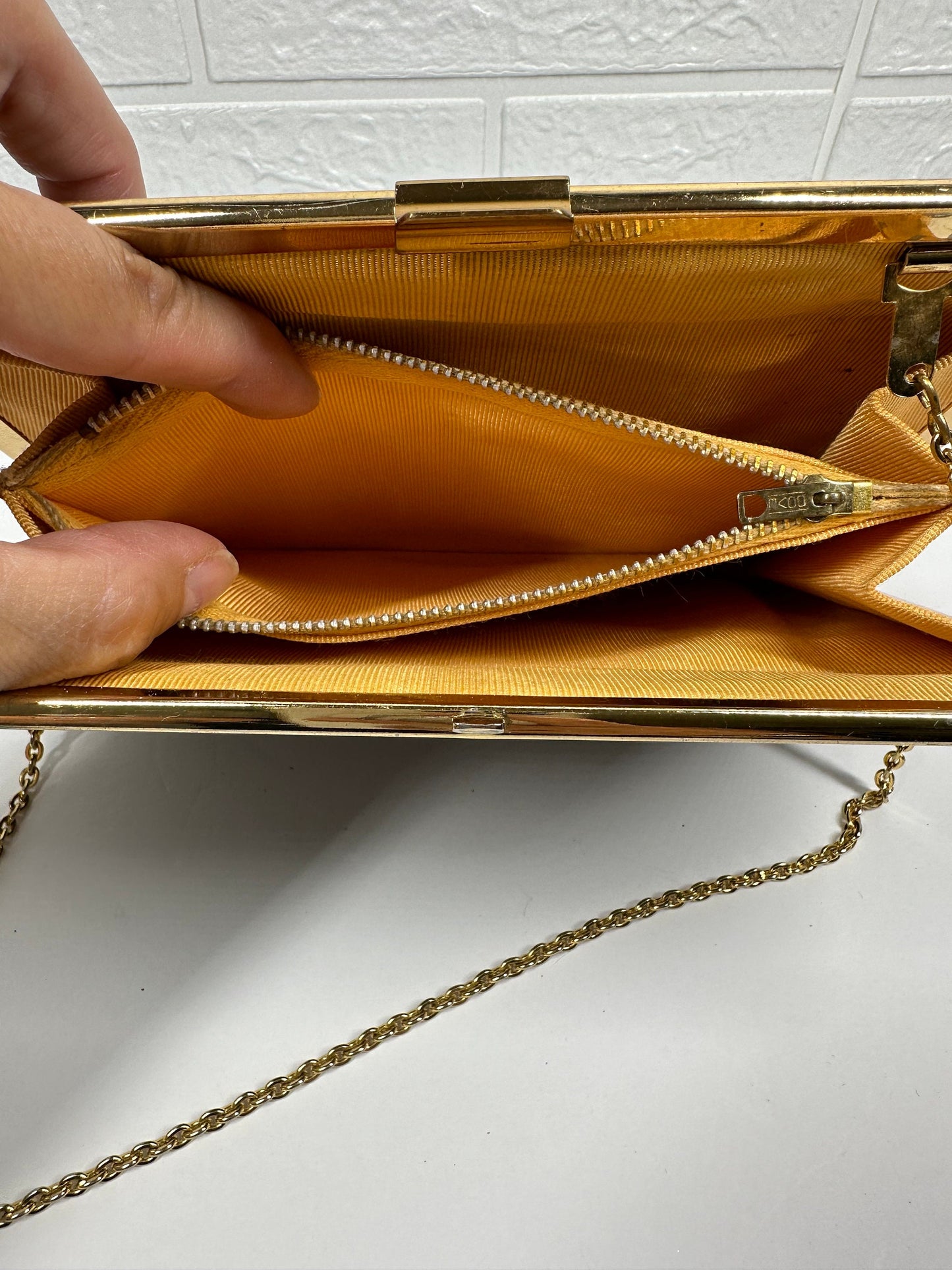 Vintage Handbag, Etra, Light Brown Suede Leather Purse.