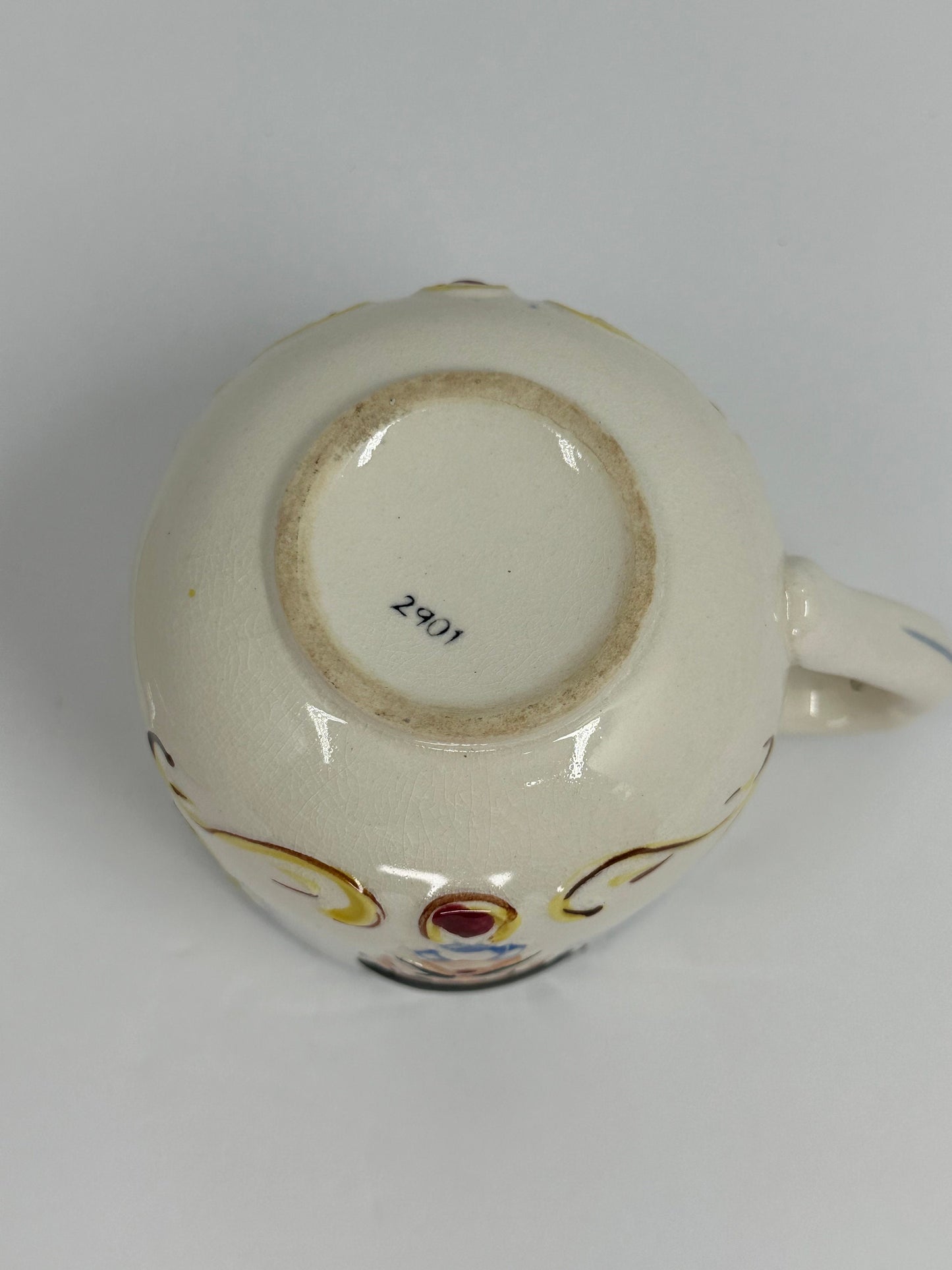 Vintage Mug, Lefton Exclusives, Japan, Ceramic Cup and Saucer Set, 1950s.