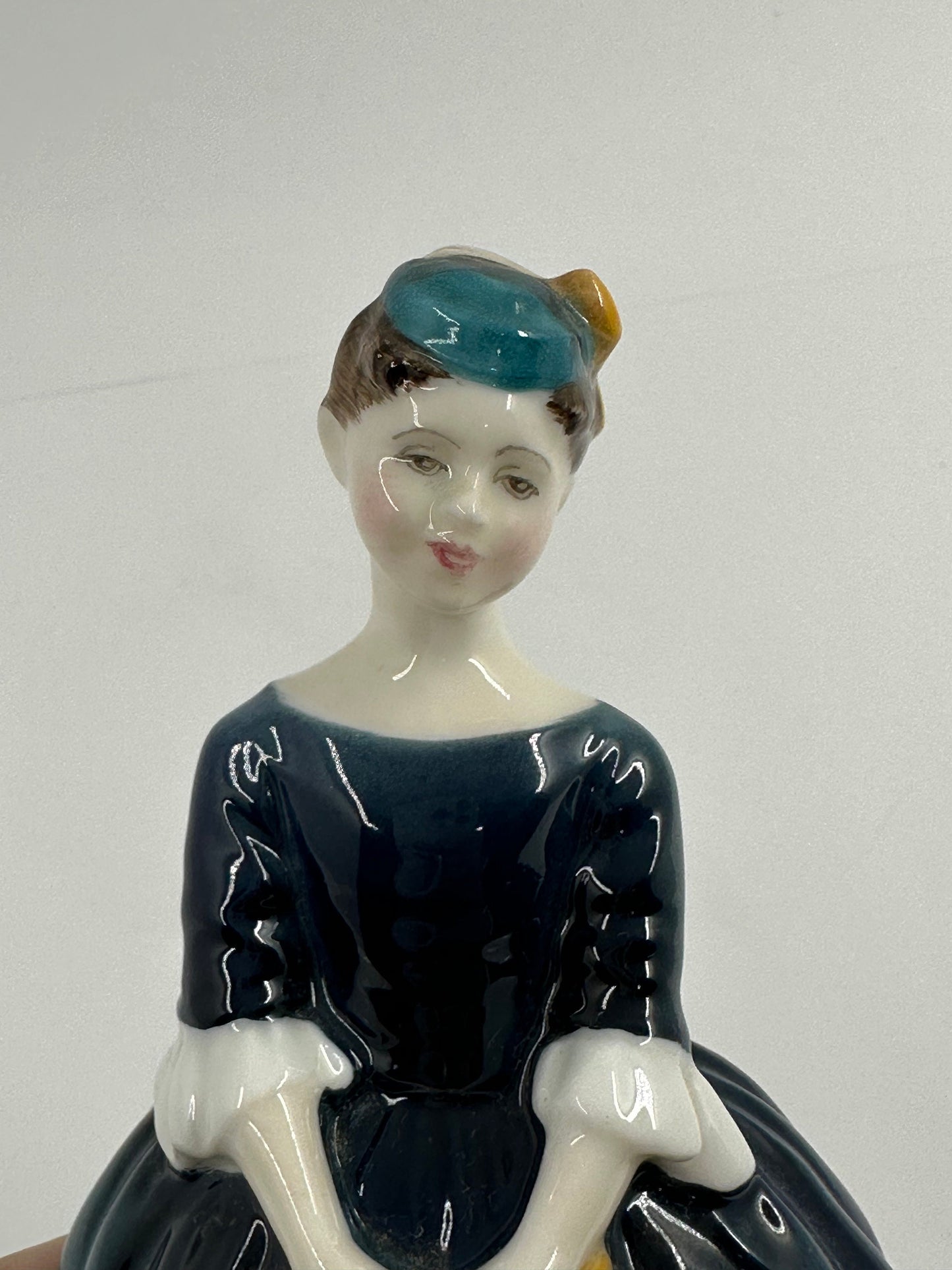 Vintage Figurine, Royal Doulton, Cherie, H.N. 2341, Bone China, Made in England.