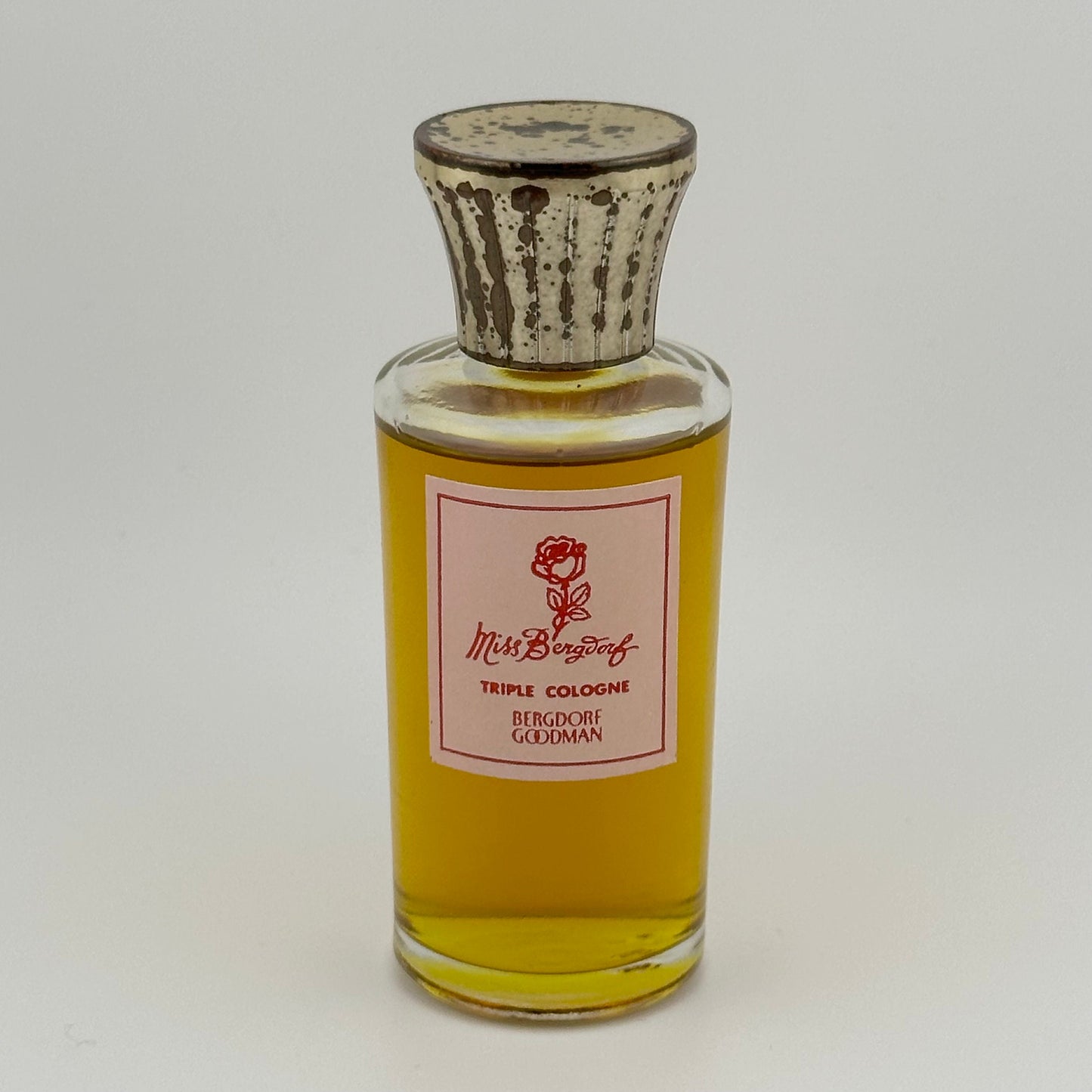 Vintage Perfume Bottles, Bergdorf Goodman Gift Set, Triple Cologne, New in Box.