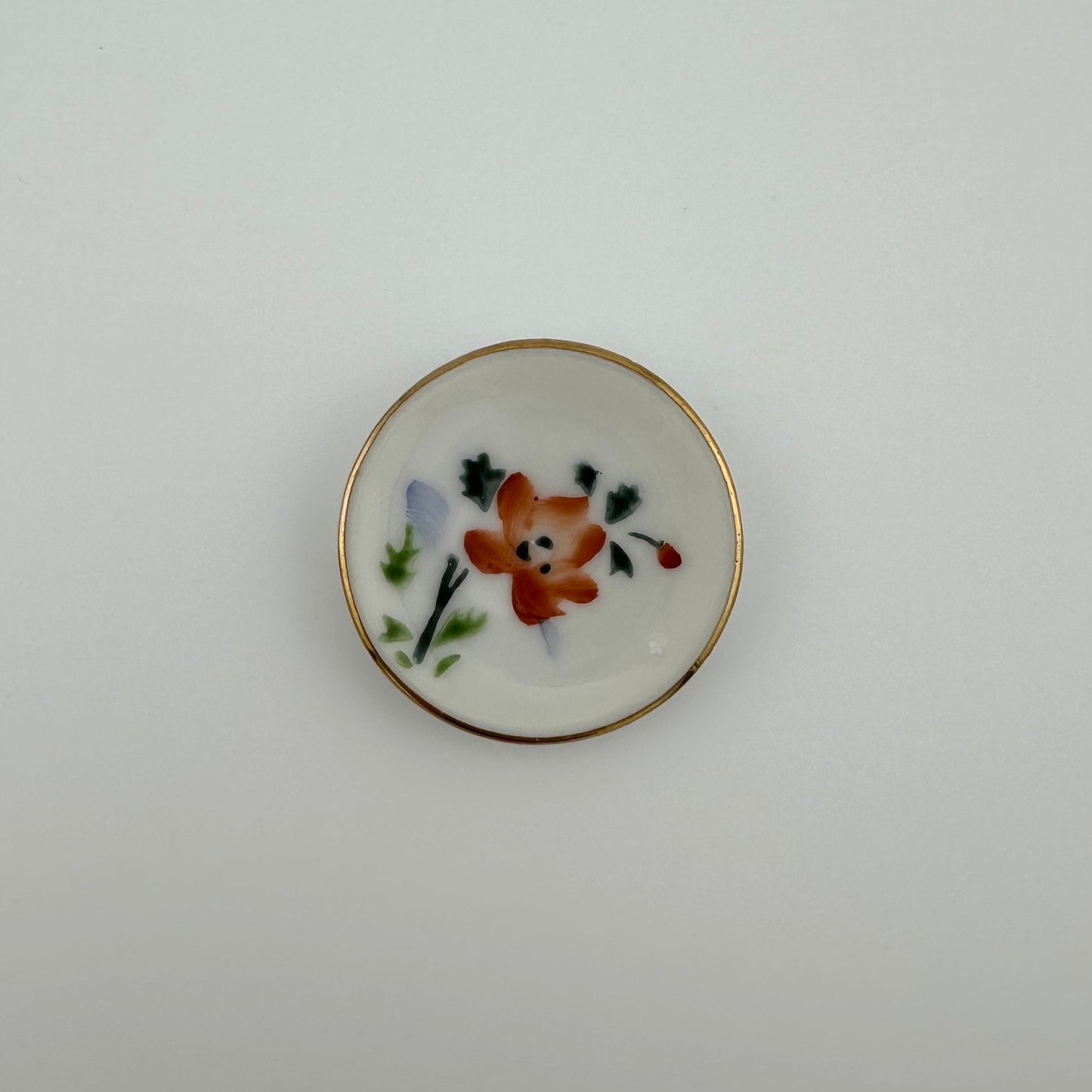 Vintage Miniatures, Calendar Cup and Saucer, August.
