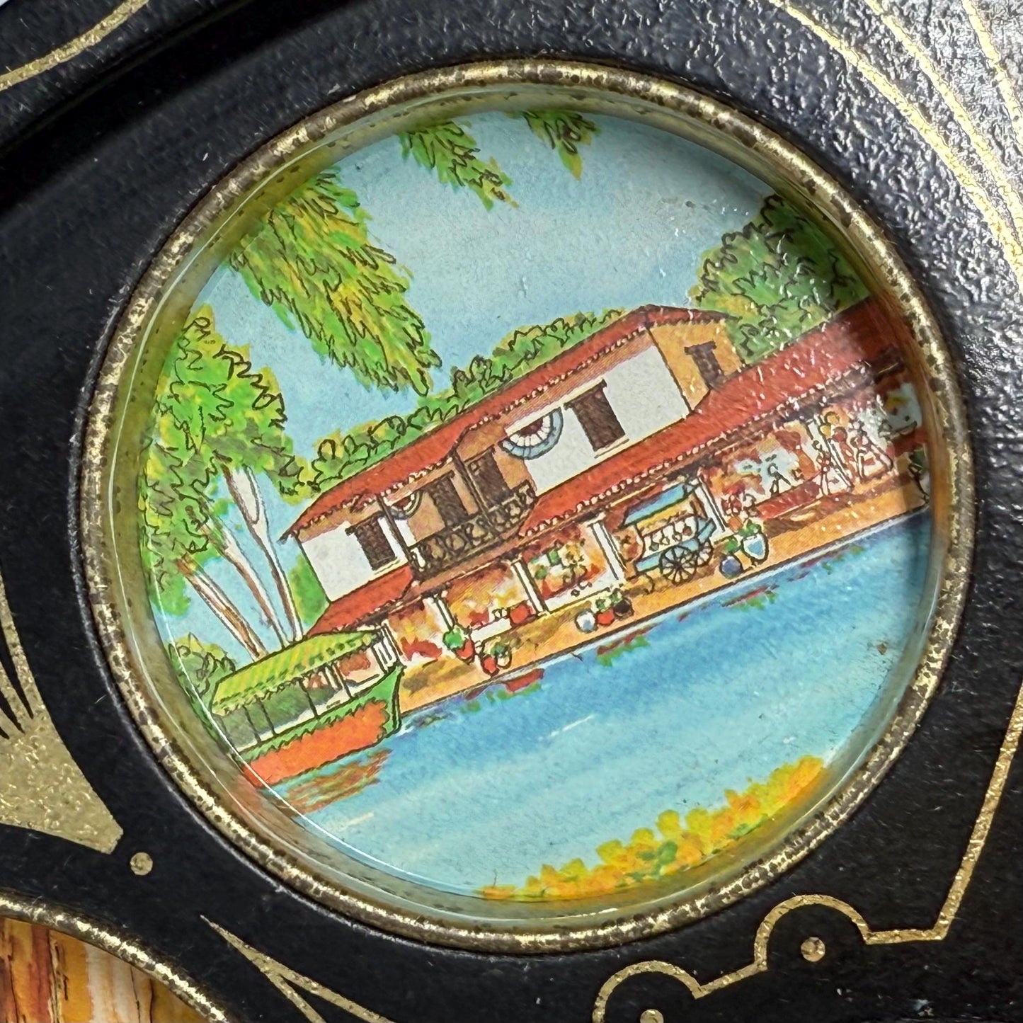 Vintage Tin Tray from Knott’s Berry Farm & Ghost Town in California 1960s
