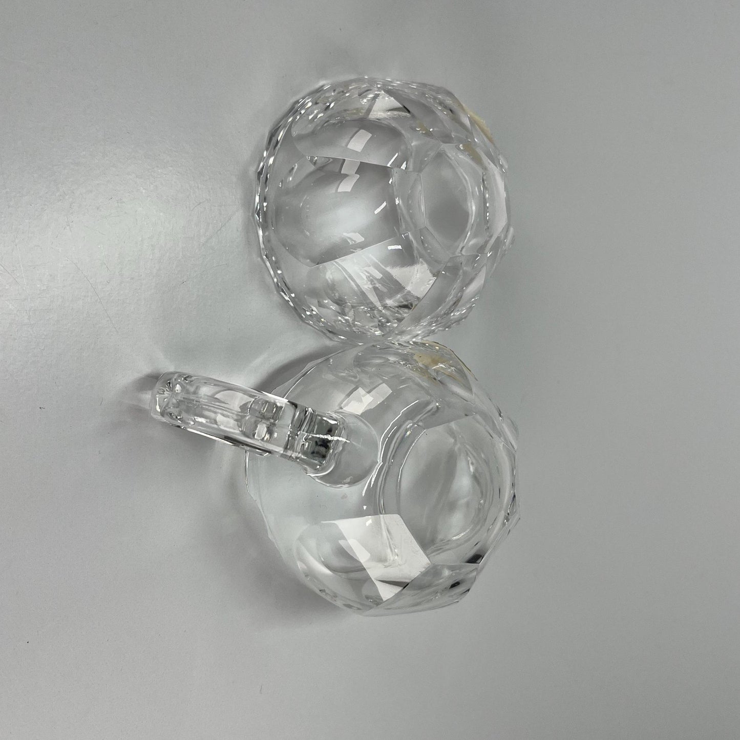 Vintage Cream and Sugar Set Made of Crystal by Nachtmann in Germany