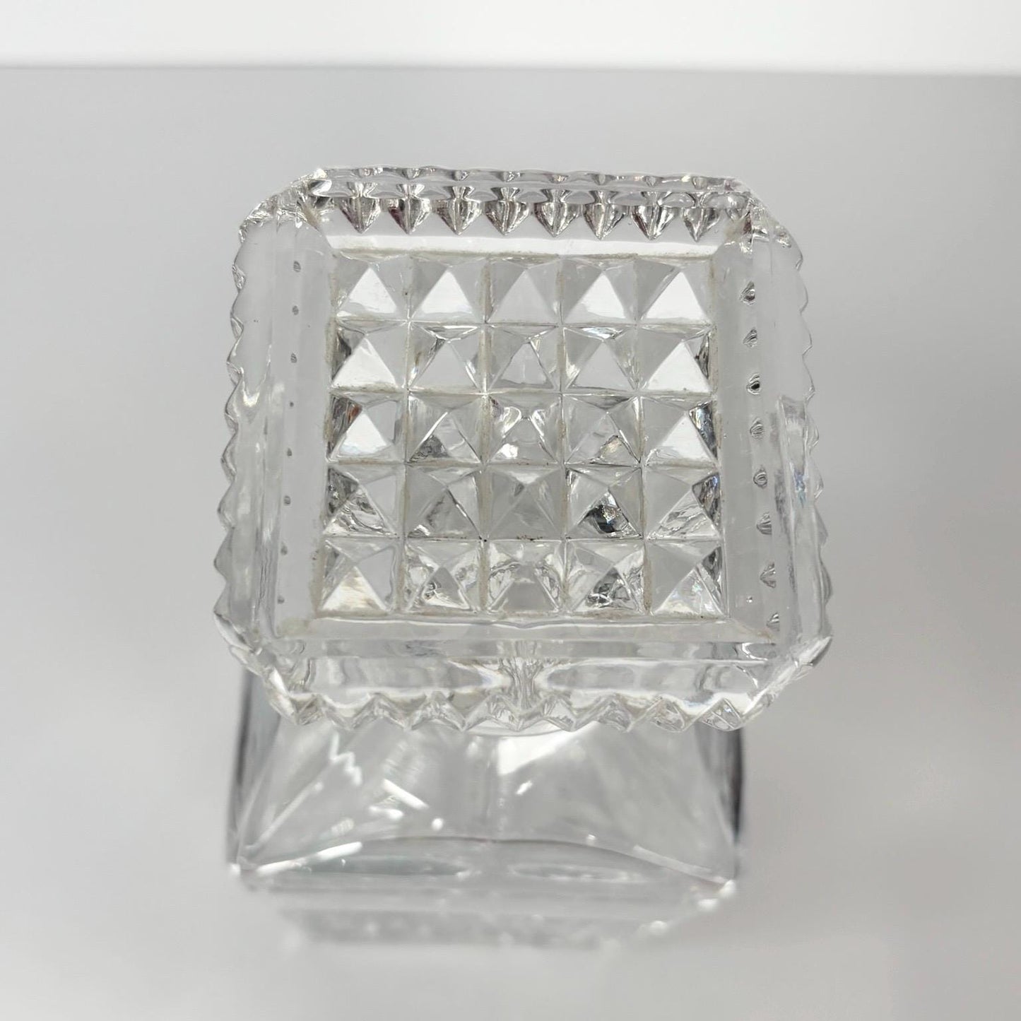 Vintage Decanter Crystal Style in a Waterford Lismore Pattern
