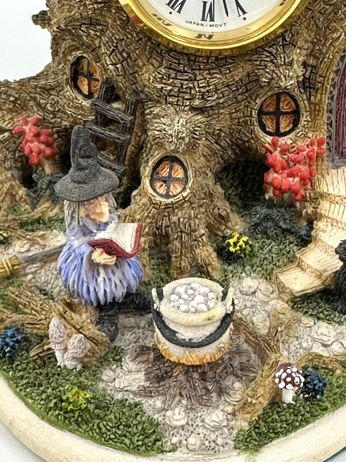 Vintage Collectible Father Time Clock, Hocus Pocus.