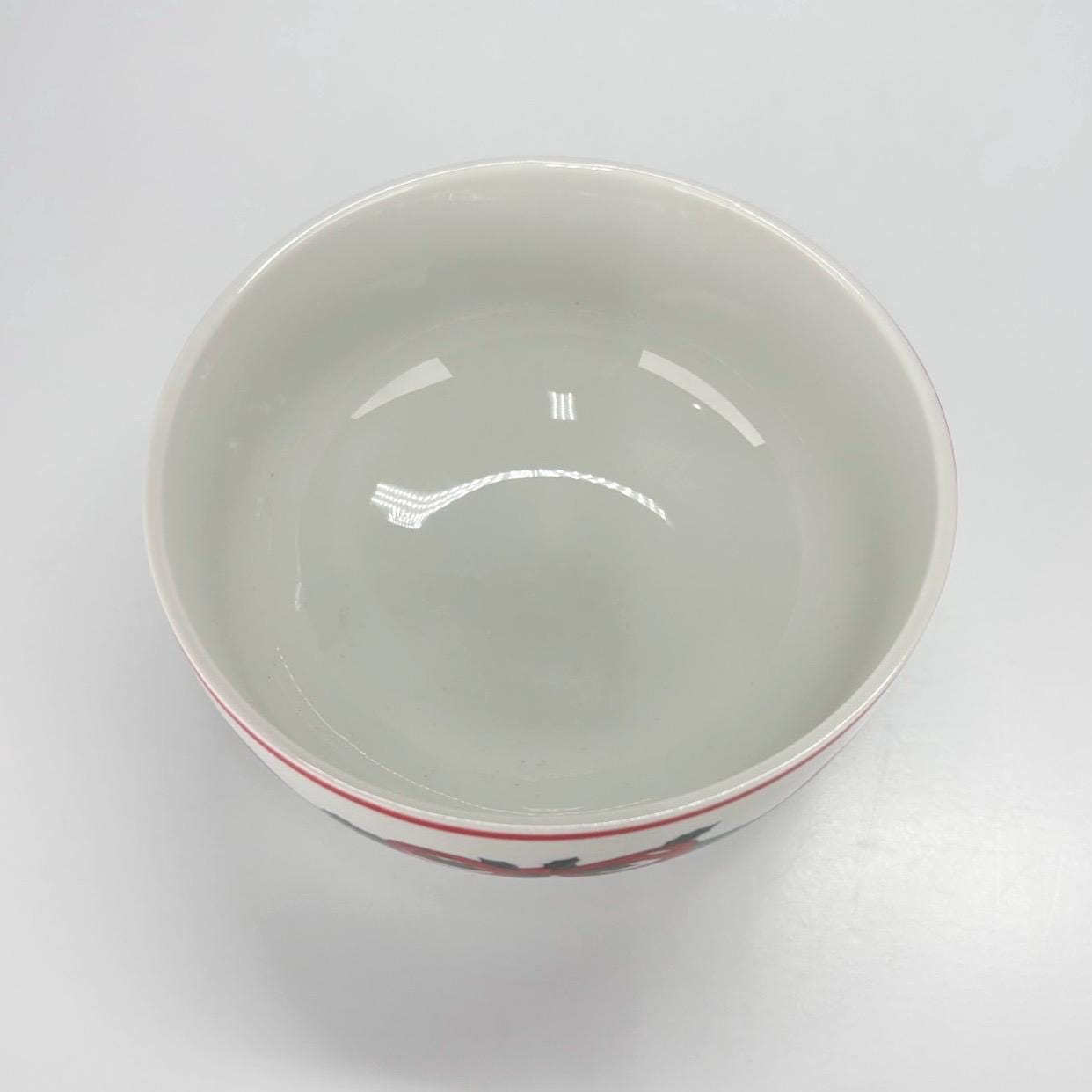 Vintage Dansk Stoneware Bowl, Christmas Garland Design