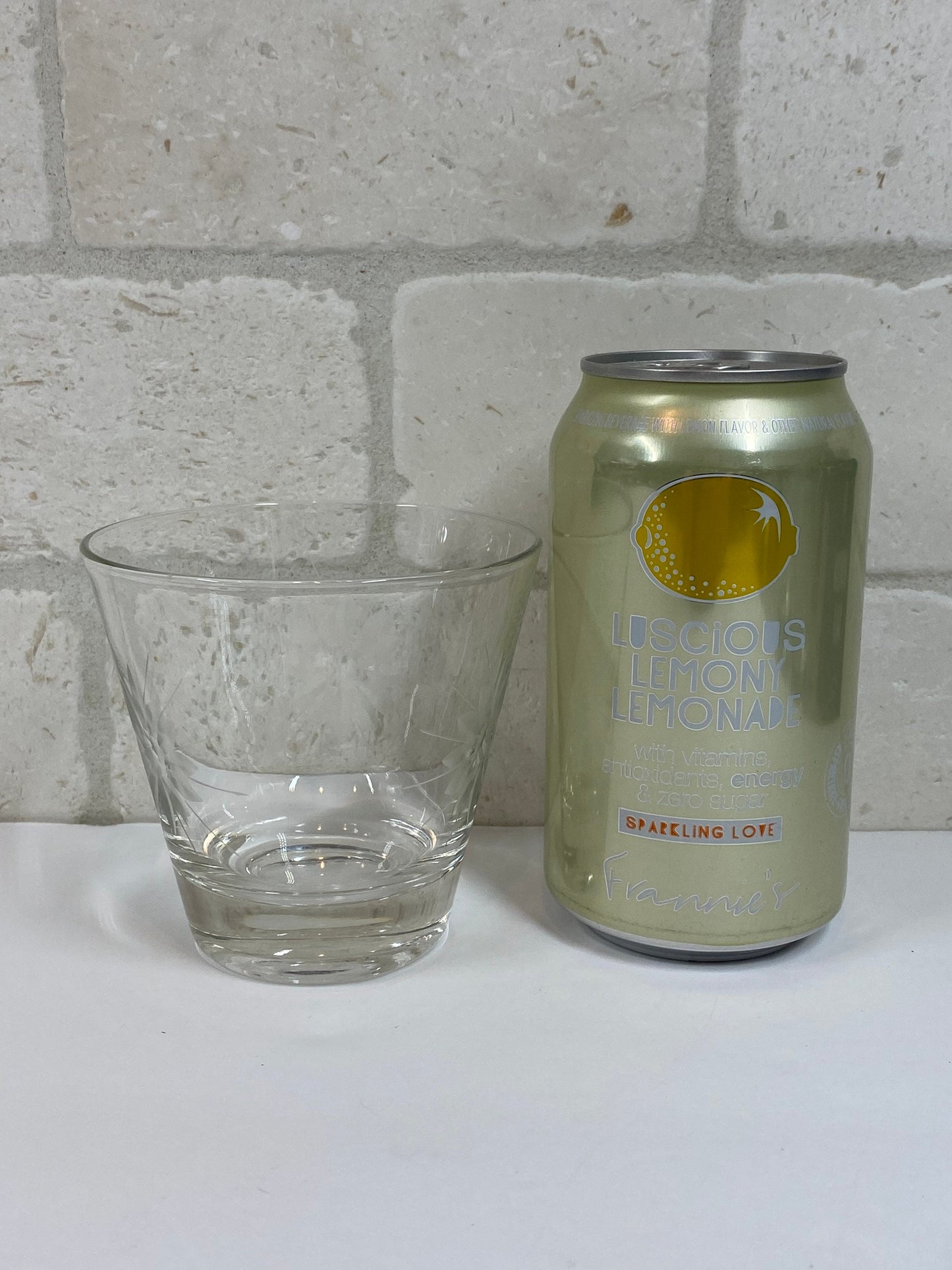 Vintage Bar Glasses, Etched Flower Design, Set of 8.