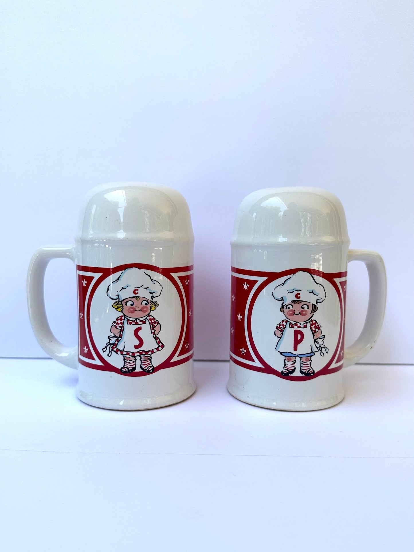 Vintage Salt and Pepper Set of Campbell’s Kids.