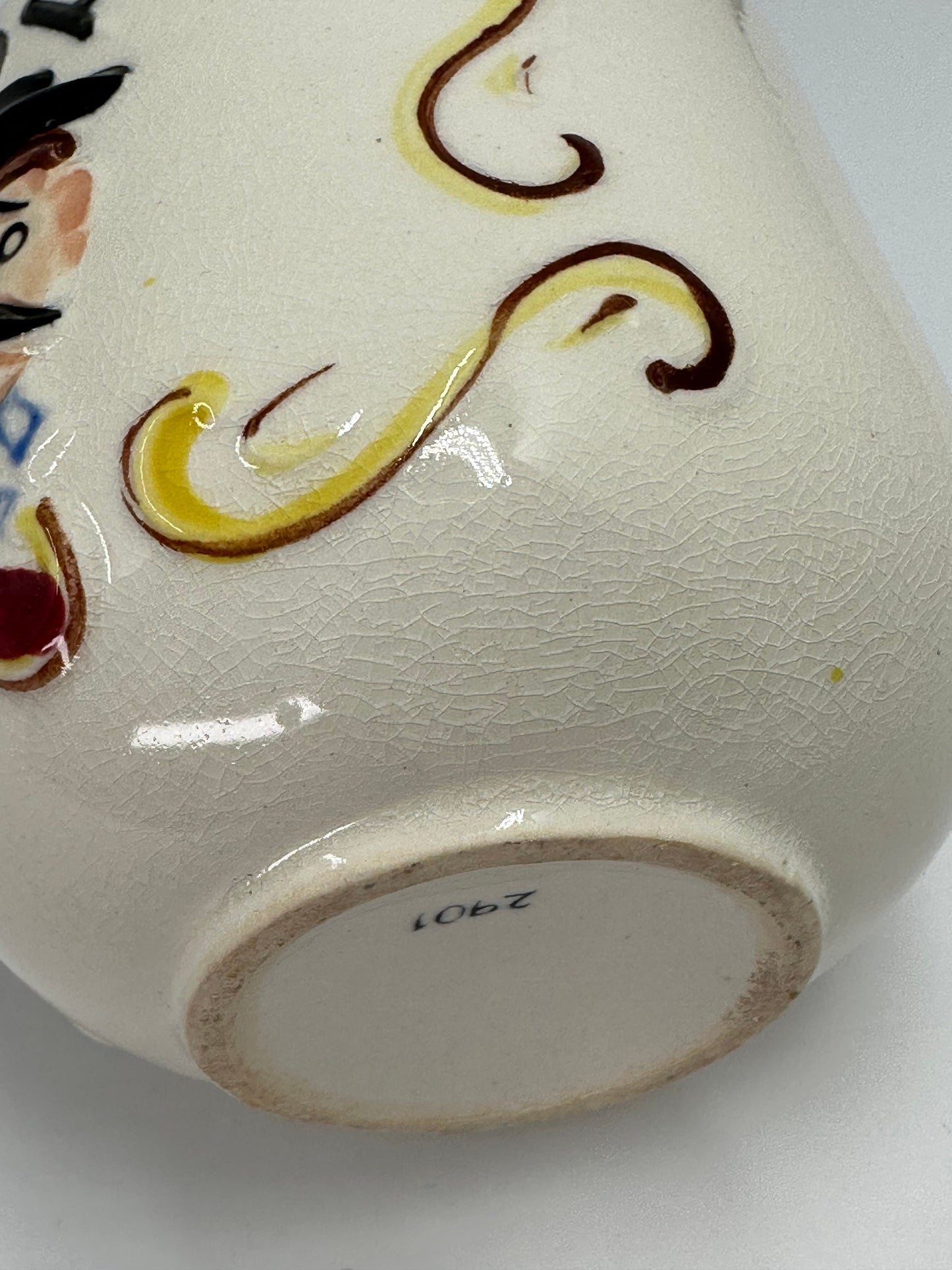 Vintage Mug, Lefton Exclusives, Japan, Ceramic Cup and Saucer Set, 1950s.