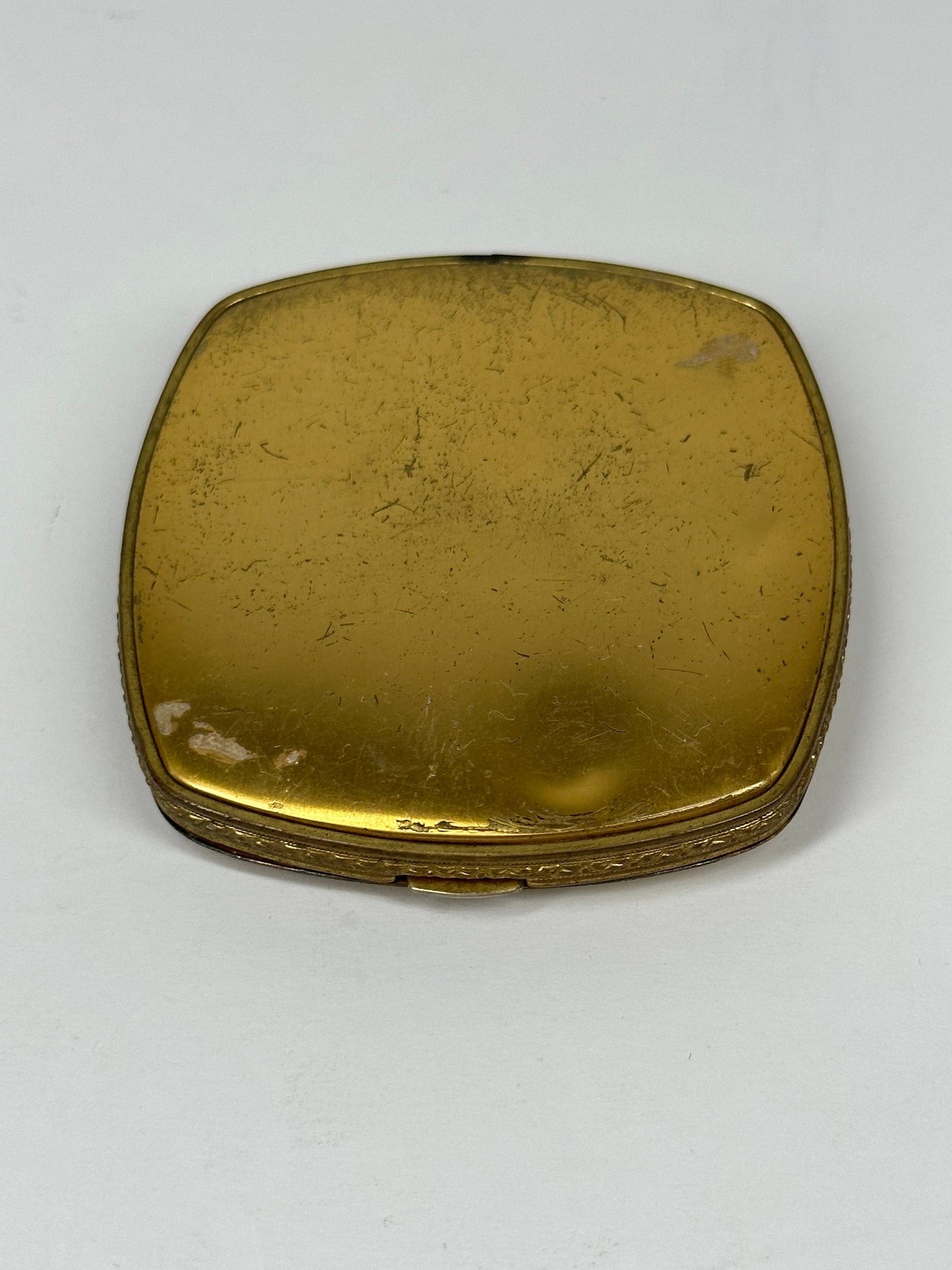 Vintage Compact, LaMode, Double Vanity Case, Guilloce Enamel.