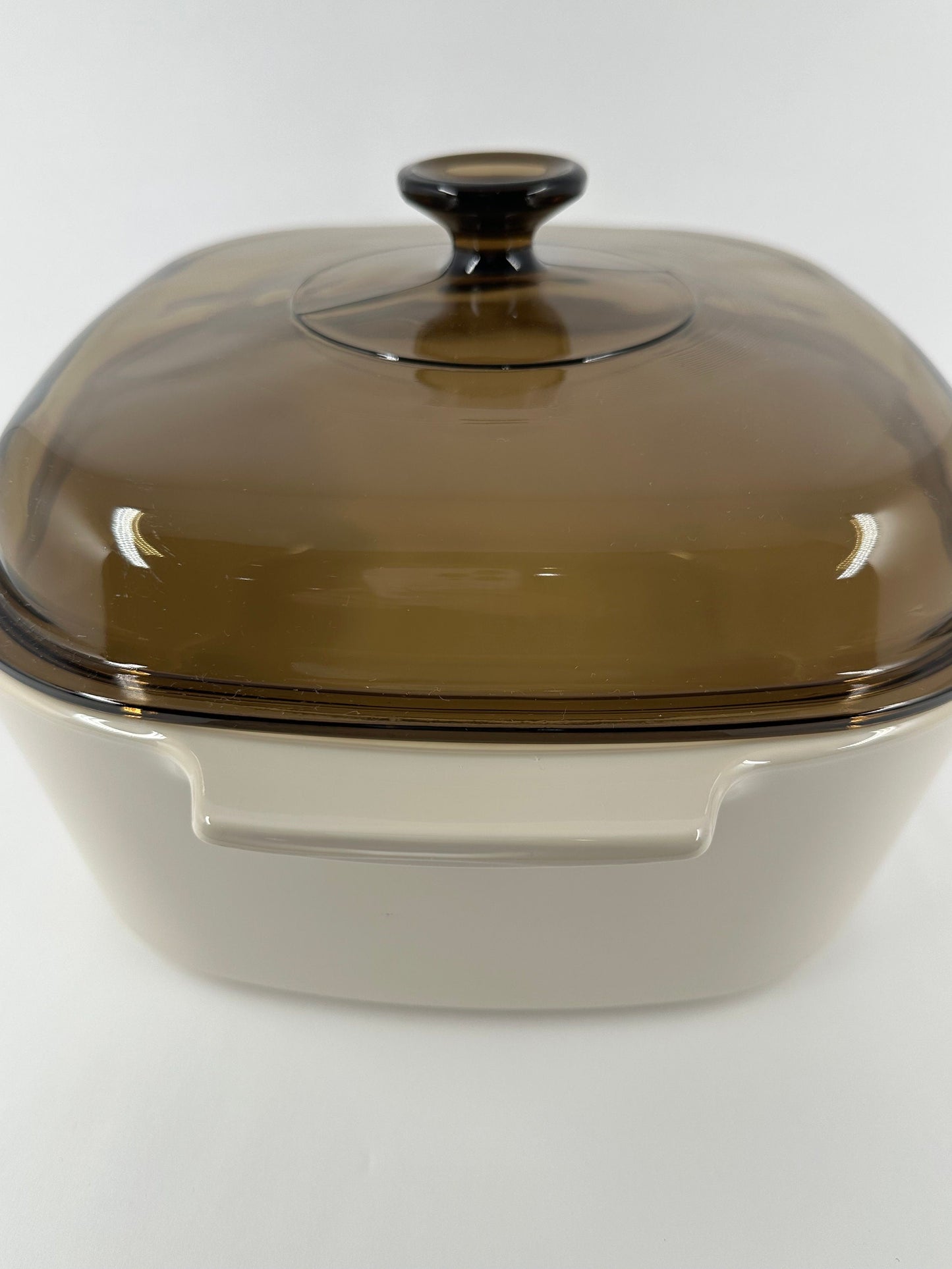 Vintage Pyrex Casserole Dish, Abundance Pattern With Lid.