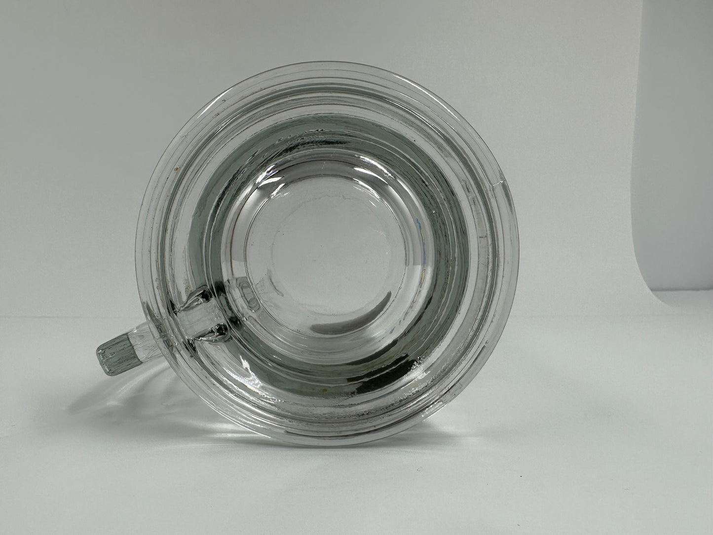 Vintage Clear Glass Mug That Says “I’d Rather Be Fishing”