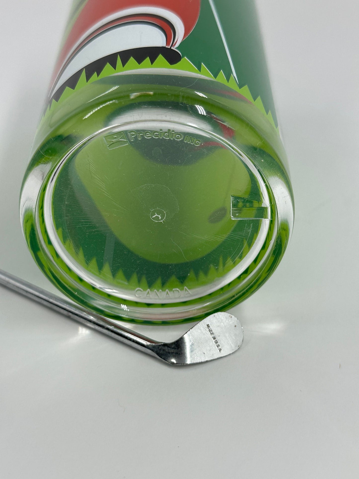 Vintage Golf Gift Set of Plastic Tumbler Cup with Golf Club Stirrer