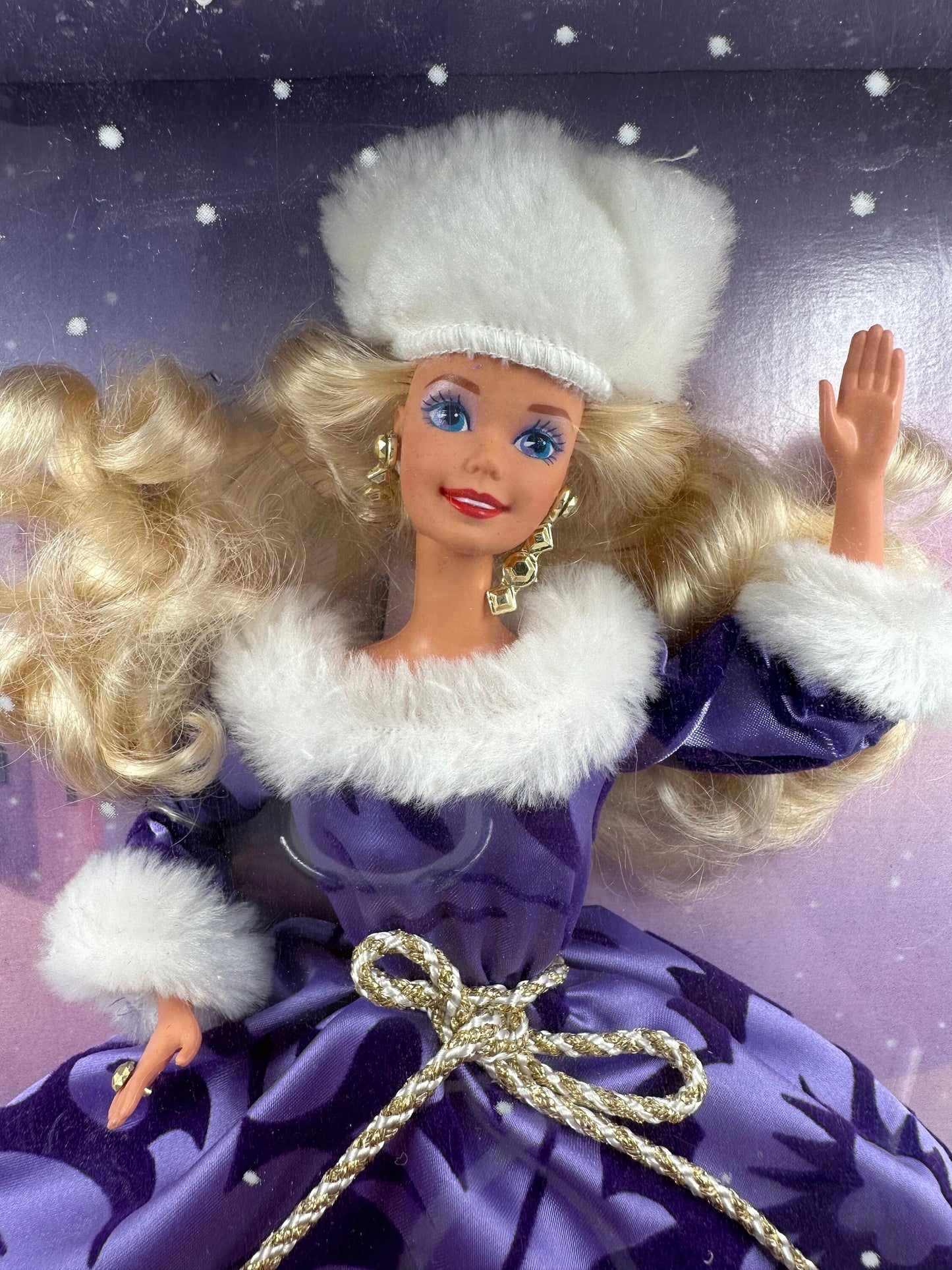 Vintage Barbie Doll, Winter Royale, Limited Edition Doll, 1993, New in Box.