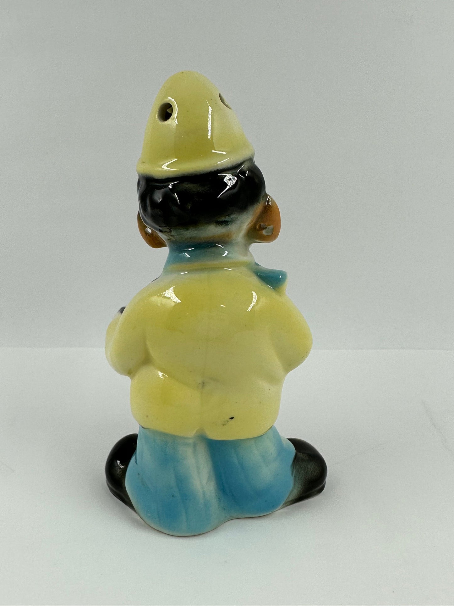 Vintage Shaker, Ceramic, Grated Cheese Shaker, Stamped CS, 1950s.