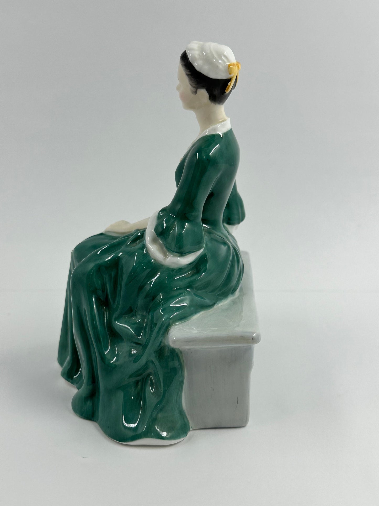 Vintage Figurine, by Royal Doulton, A Lady from Willamsburg, HN2228, and Made in England