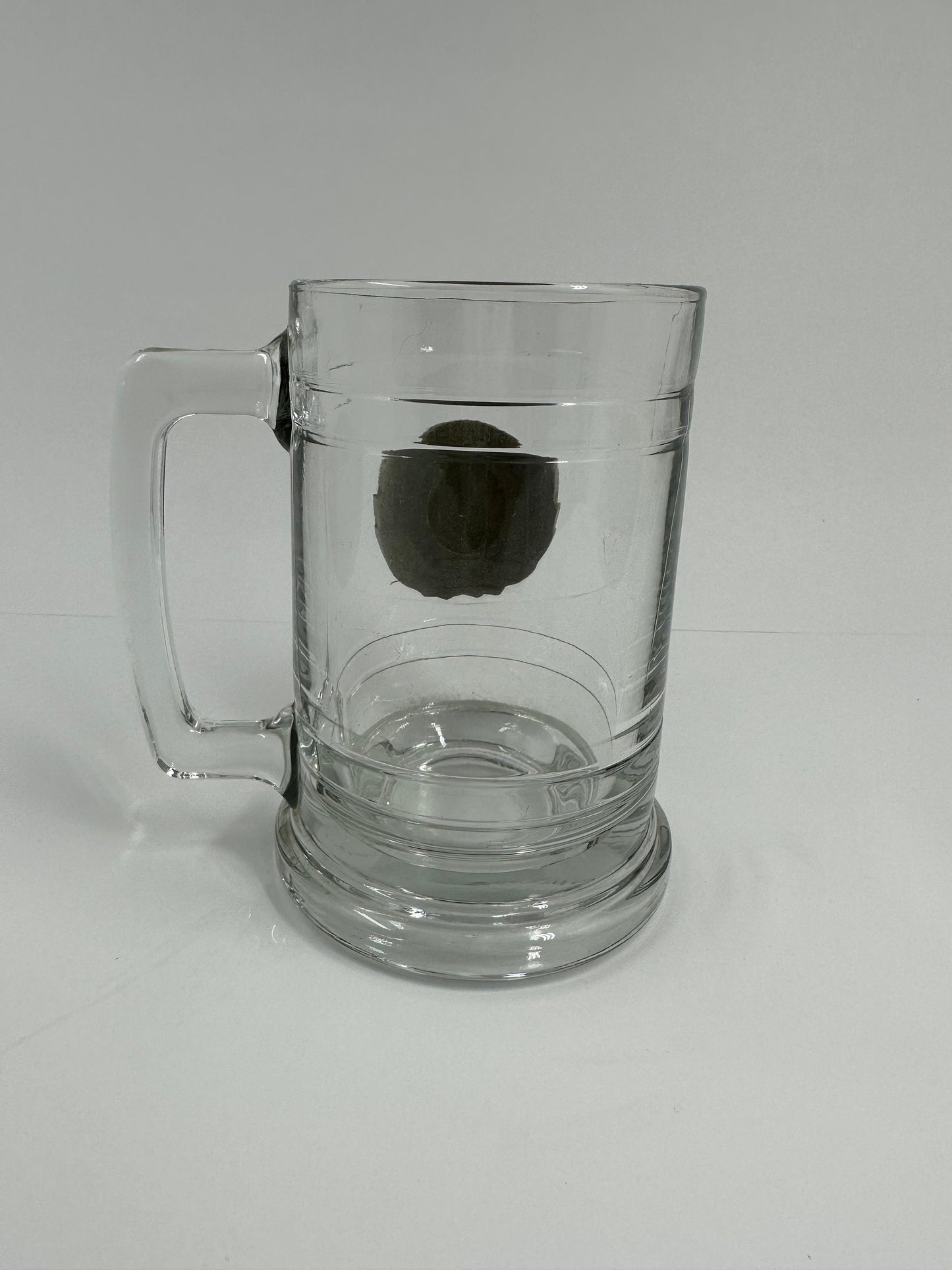 Vintage Clear Glass Mug That Says “I’d Rather Be Fishing”