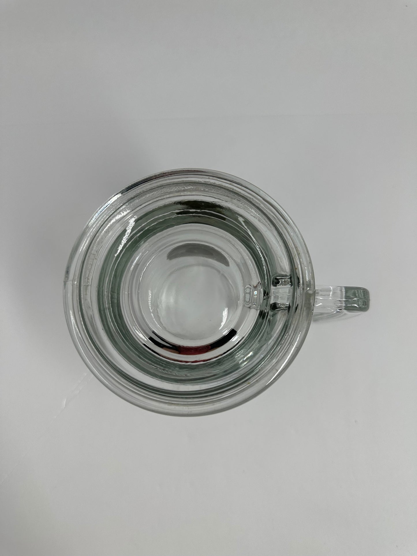 Vintage Clear Glass Mug That Says “I’d Rather Be Fishing”
