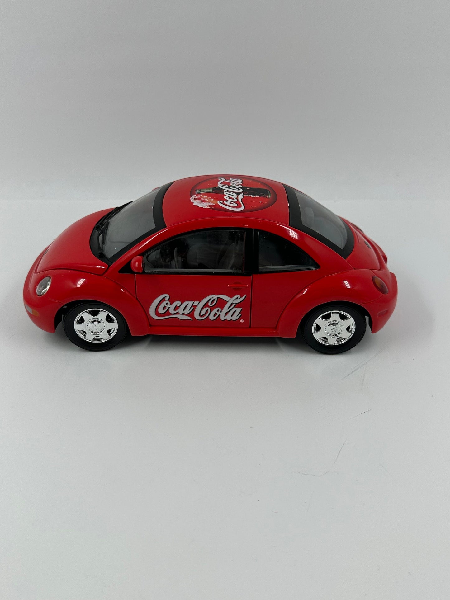 Vintage Toy, Coca-Cola Volkswagen Car by Matchbox, 9" Large Scale.