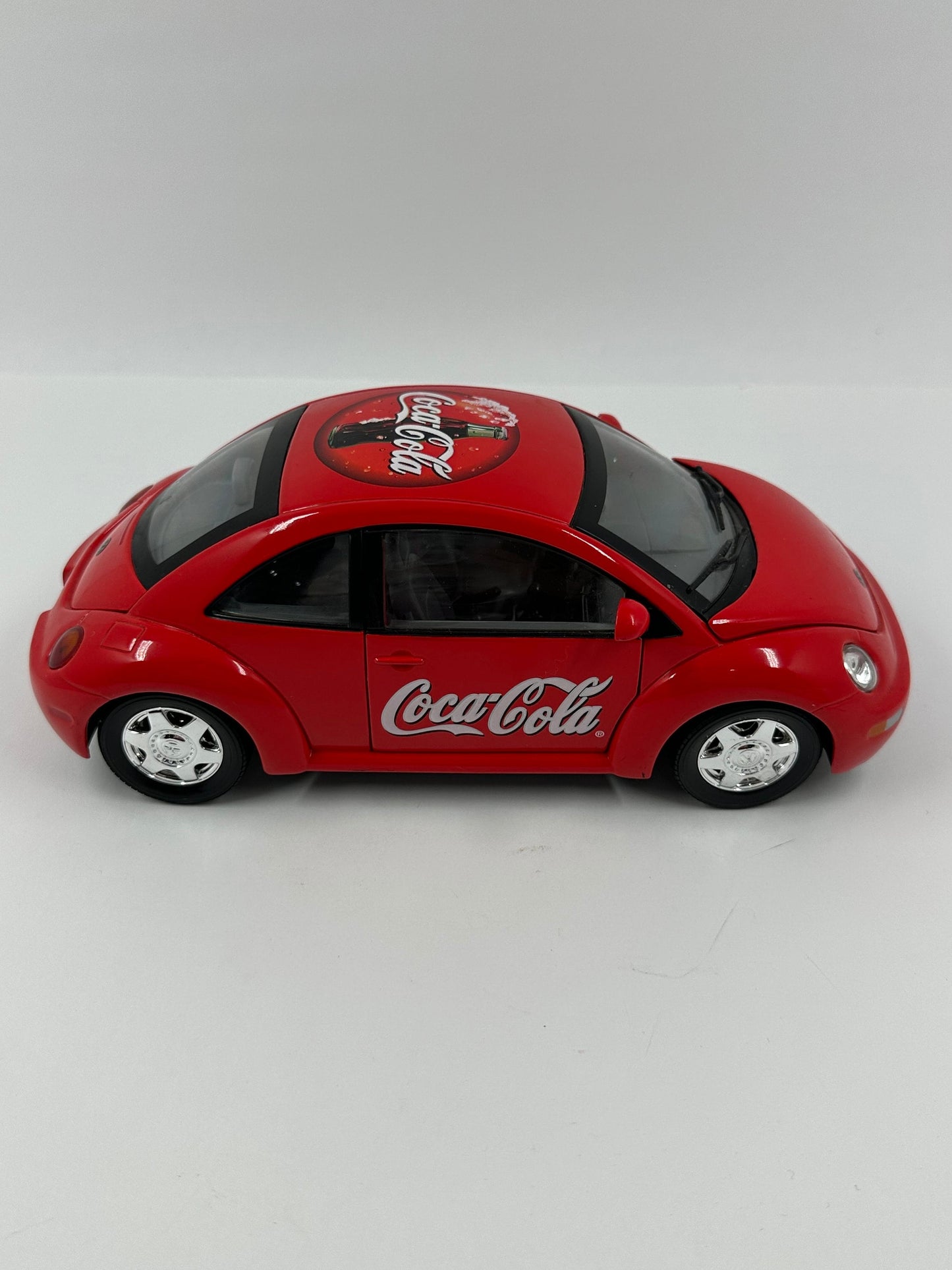 Vintage Toy, Coca-Cola Volkswagen Car by Matchbox, 9" Large Scale.