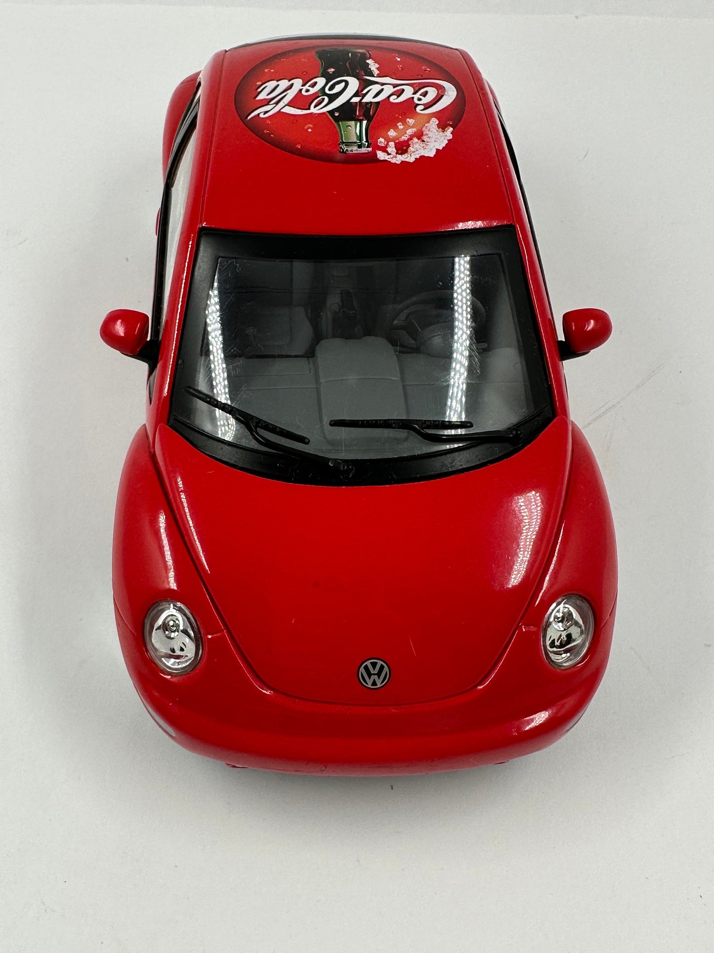 Vintage Toy, Coca-Cola Volkswagen Car by Matchbox, 9" Large Scale.