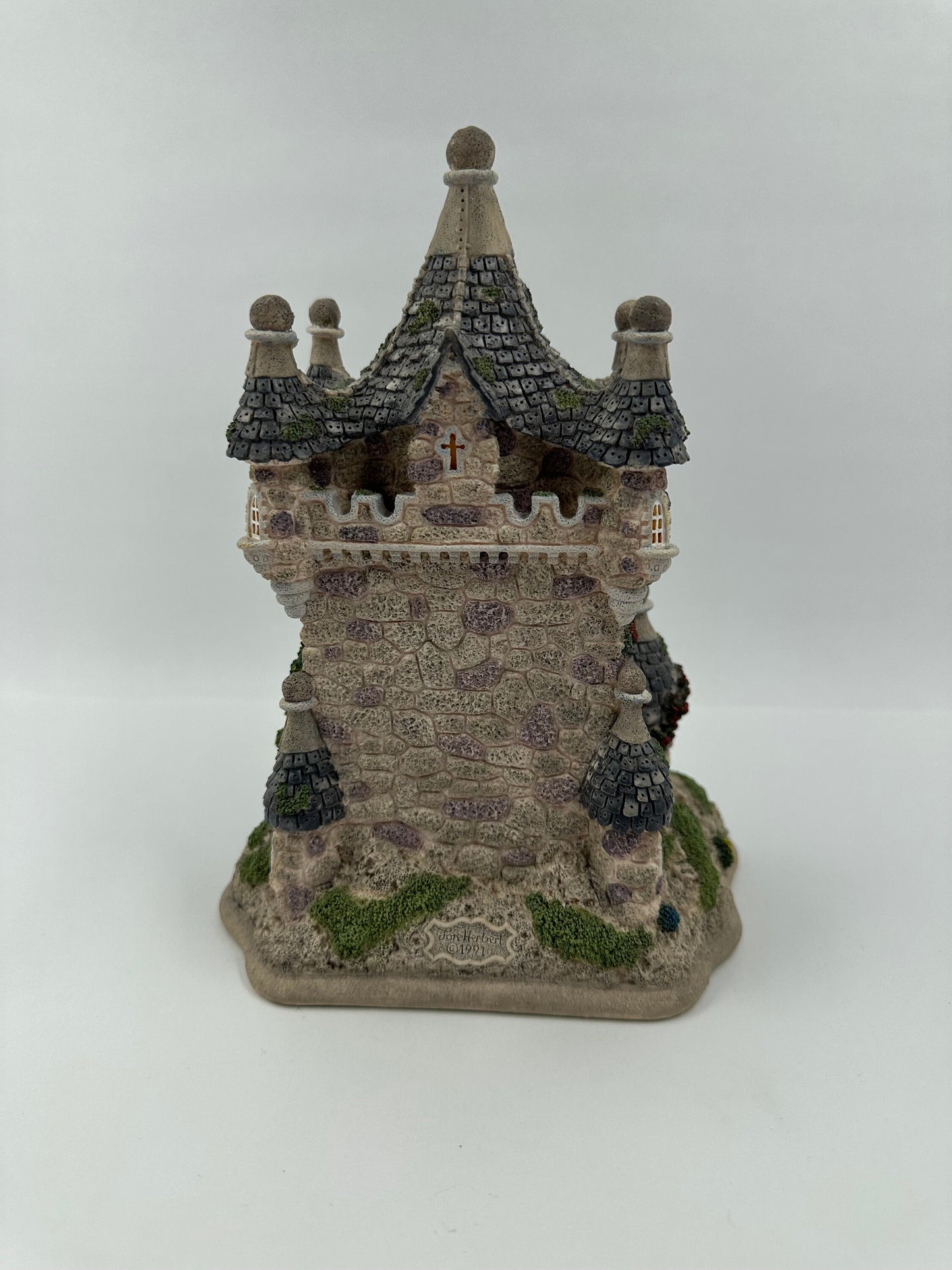 Vintage Father Time Clock, Castle Clock.