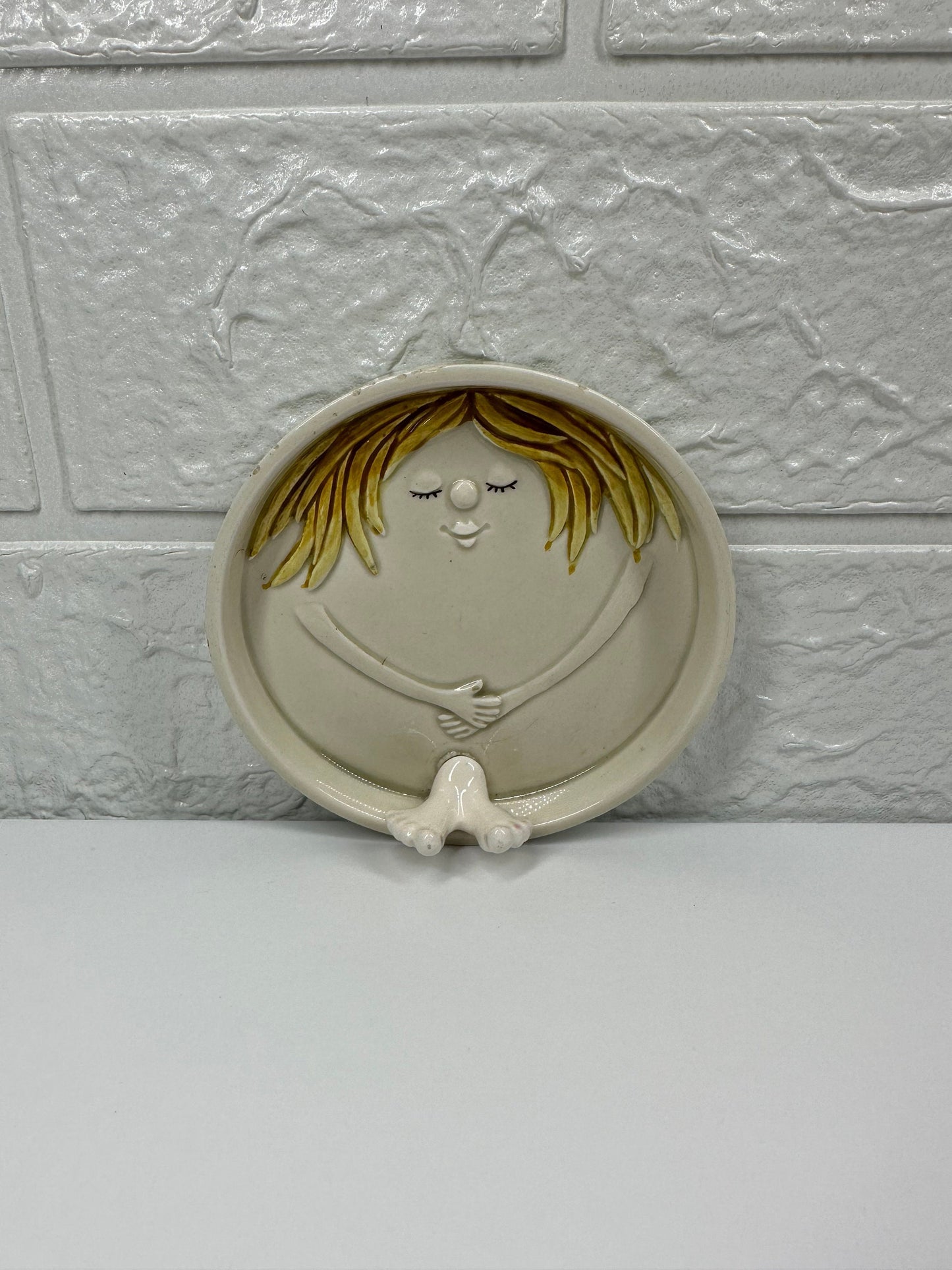 Vintage Ashtray From Nude People Collection by Fitz and Floyd 1975