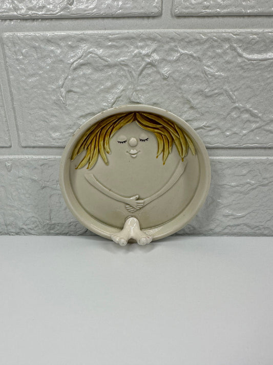 Vintage Ashtray From Nude People Collection by Fitz and Floyd 1975