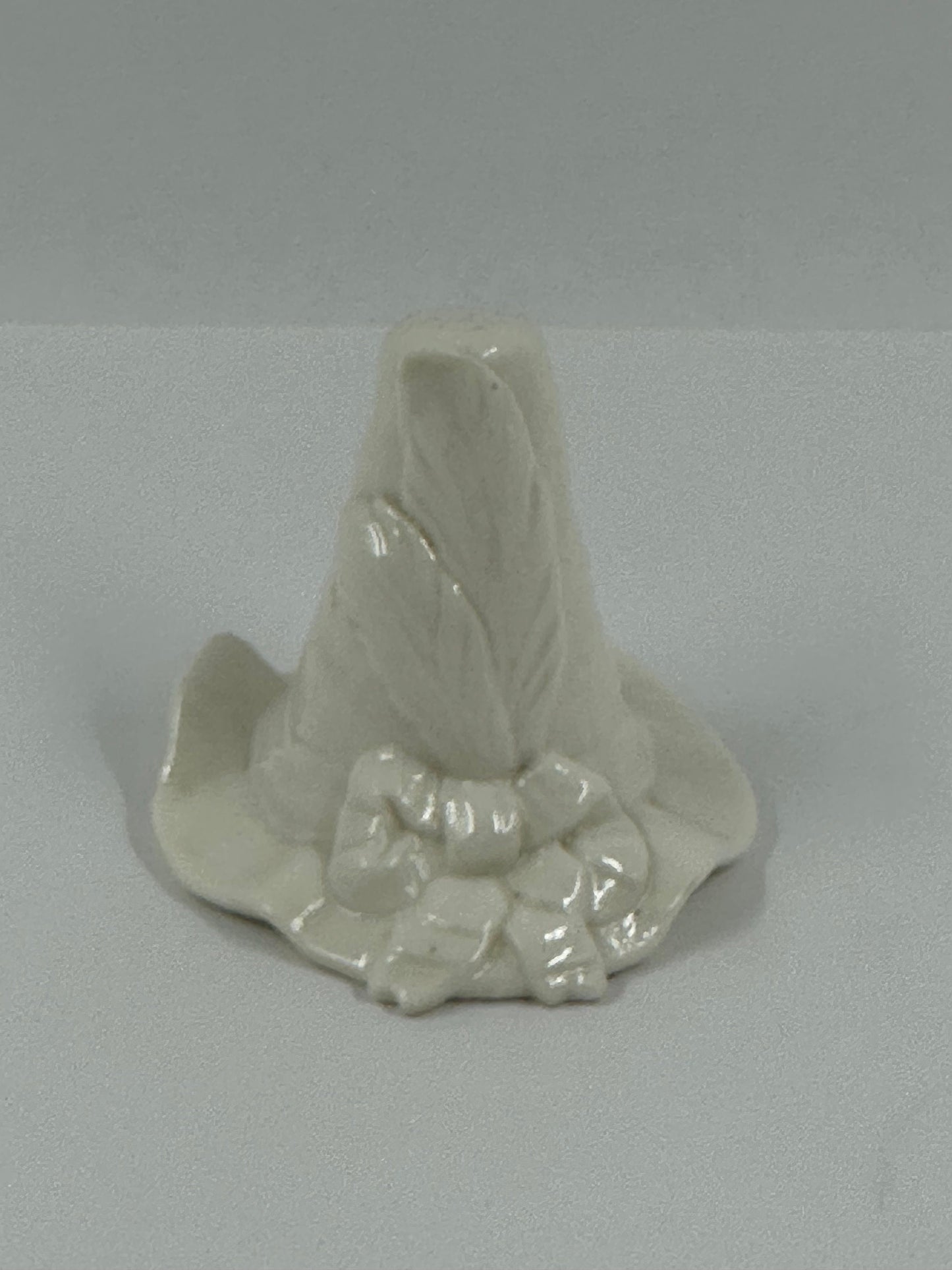 Vintage Figurine, Hat, Royal China Works, Grainger & Co, Worcester, England.