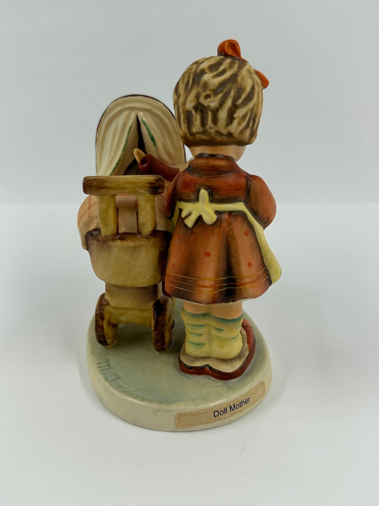 Vintage Hummel Figurine, “Doll Mother” by Goebel, Made in Germany, 1980s.