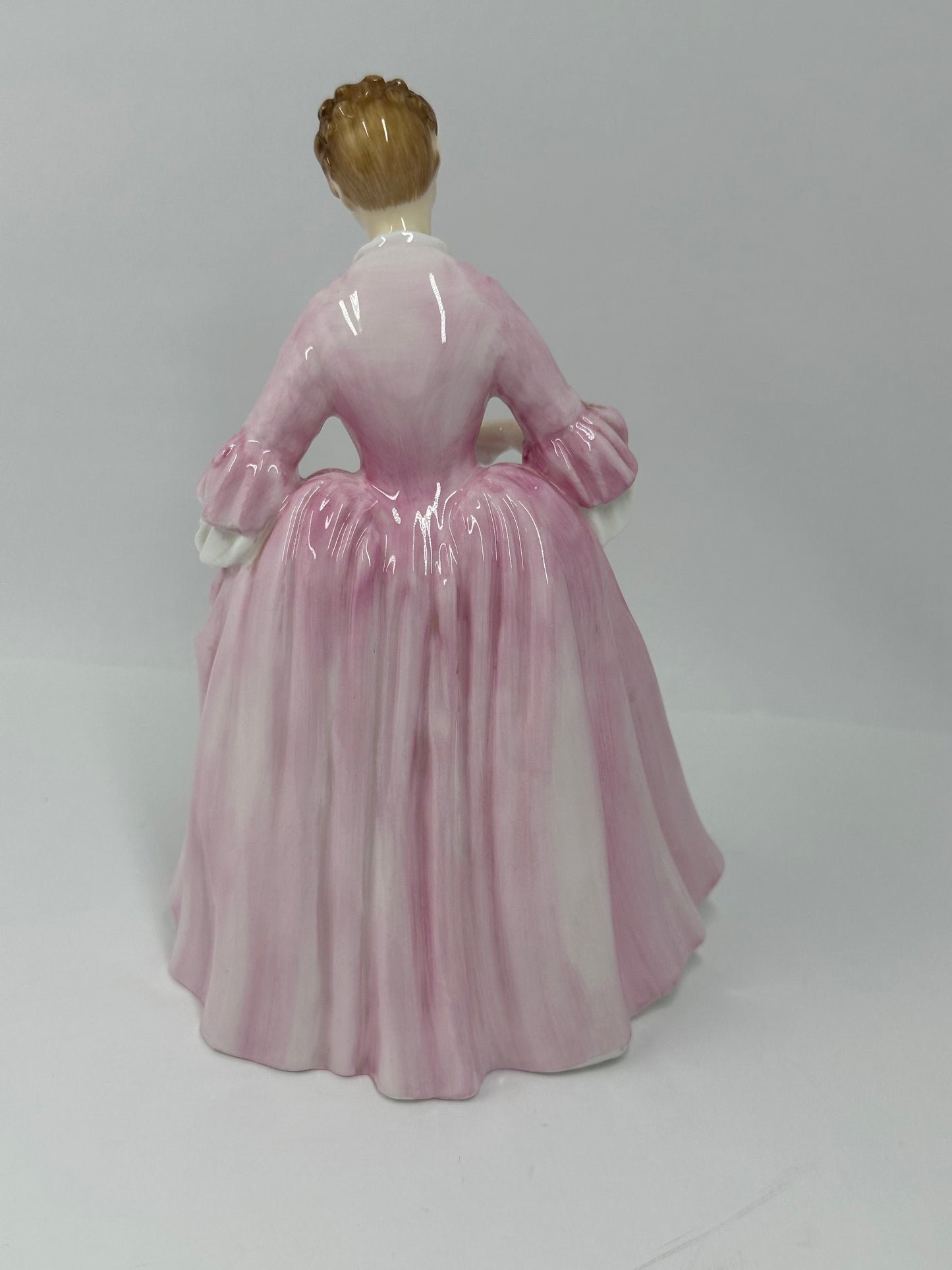 Vintage Figurine by Royal Doulton of A Hostess of Williamsburg and Made in England