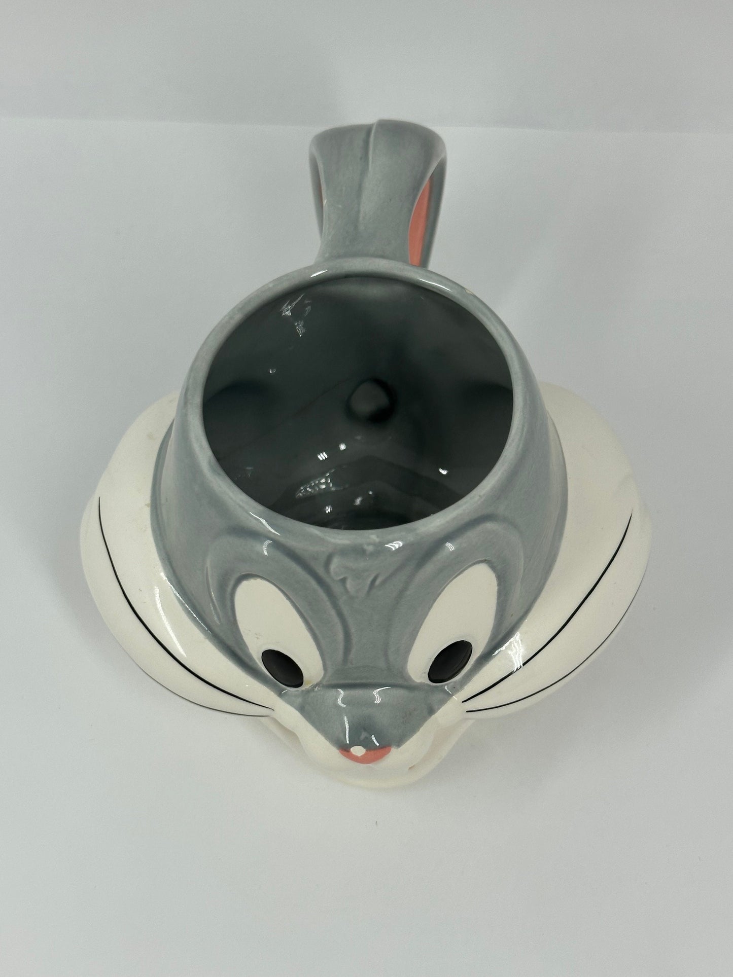 Vintage Ceramic Looney Tunes Bugs Bunny Mug by Warner Brothers.