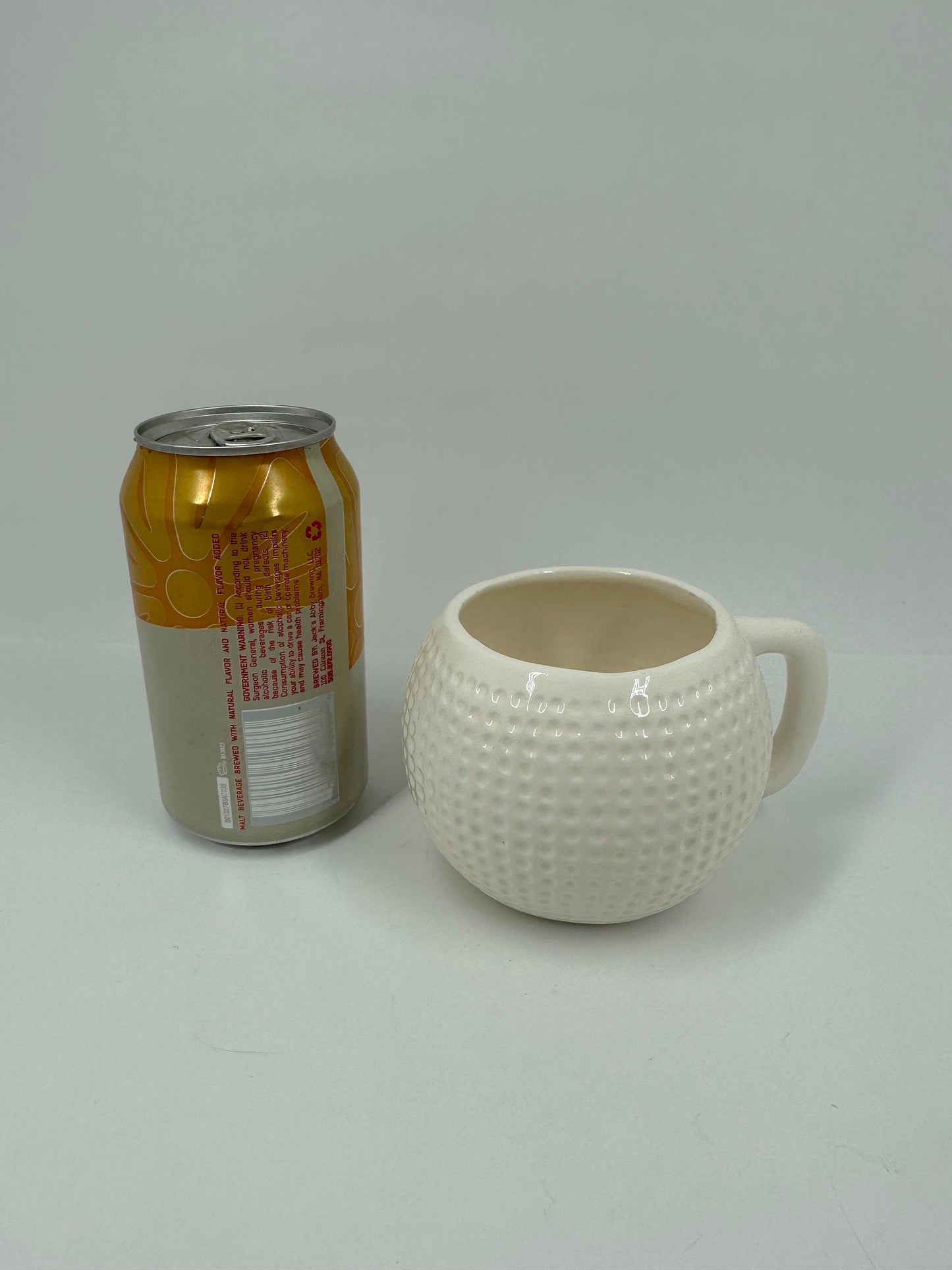 Vintage Mug, Ceramic Golf Ball, Made in Taiwan, 1985.