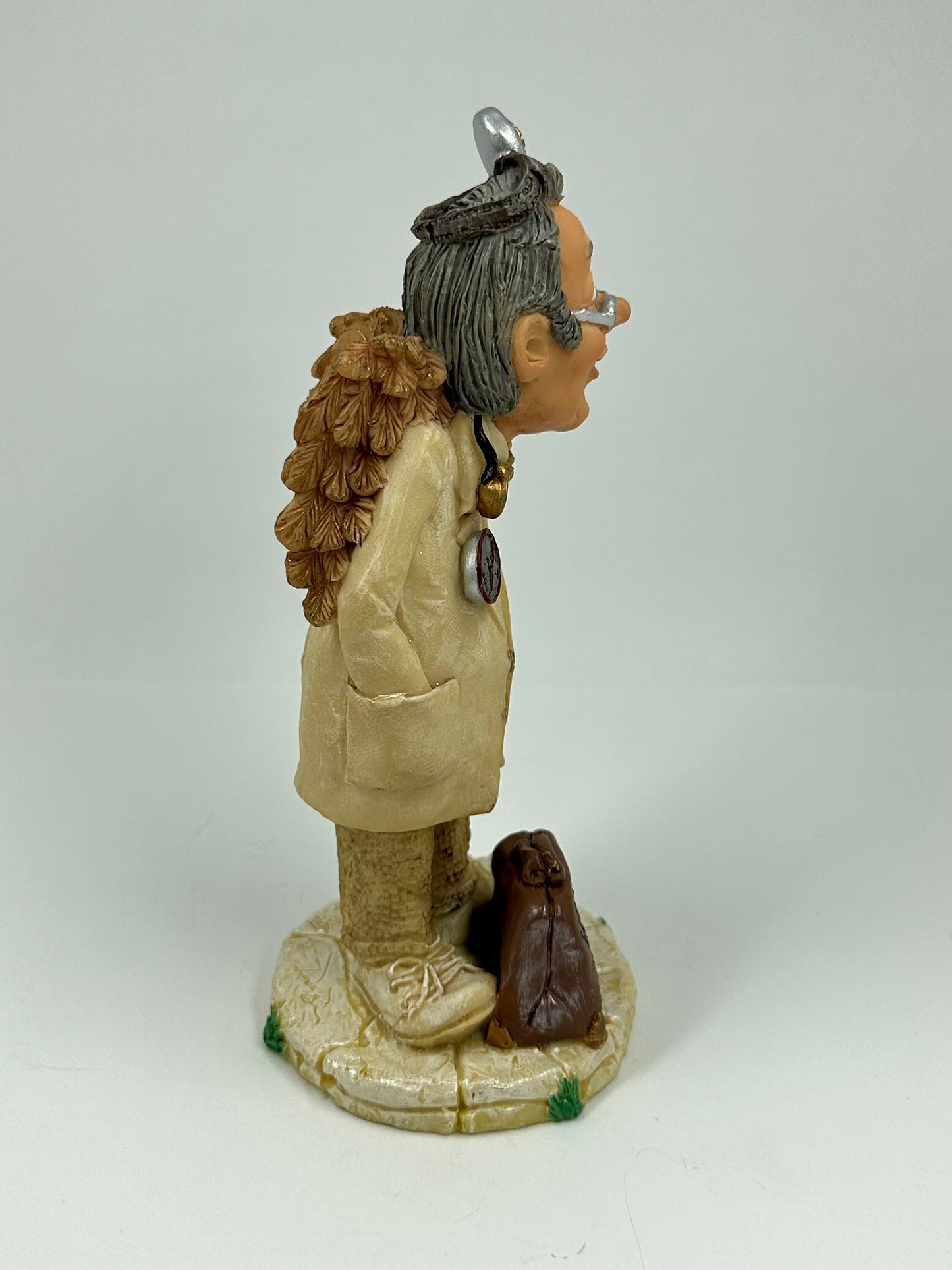 Vintage Figurine of Dr. Bob by Guardian Grannies & Friends.