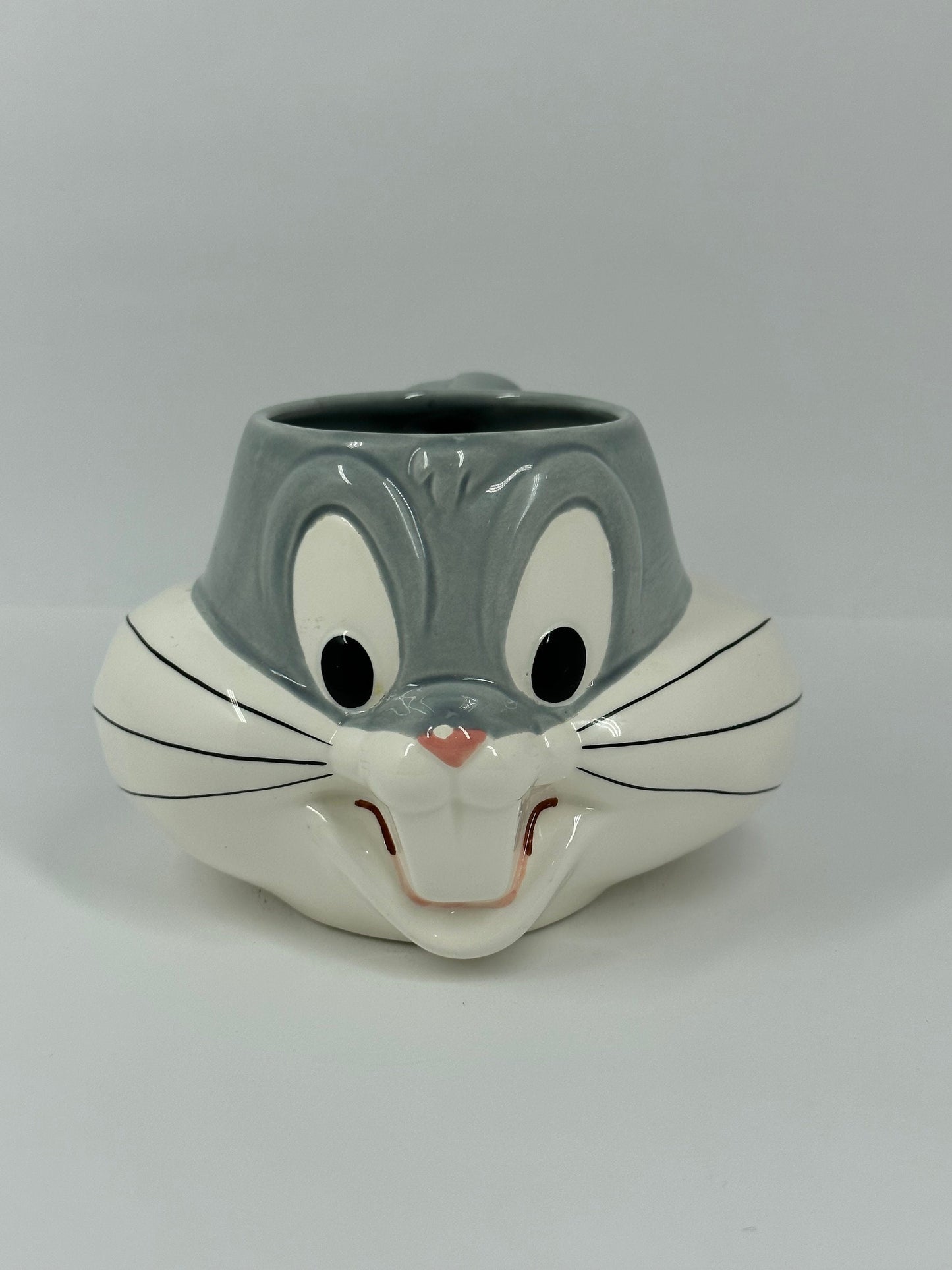 Vintage Ceramic Looney Tunes Bugs Bunny Mug by Warner Brothers.