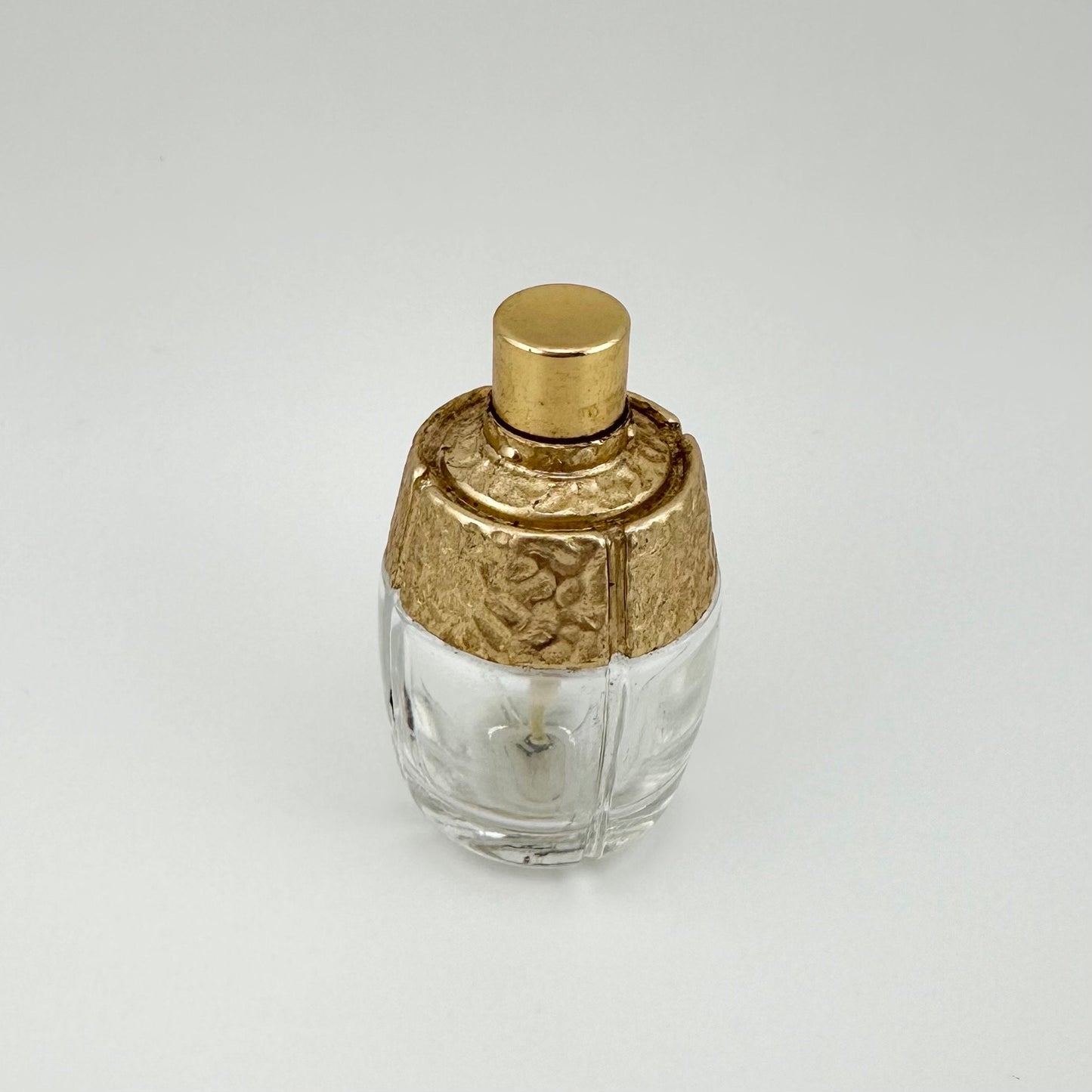 Vintage Perfume Bottle, Yves Saint Laurent, Empty Champagne Eau De Toilette, Clear Glass.