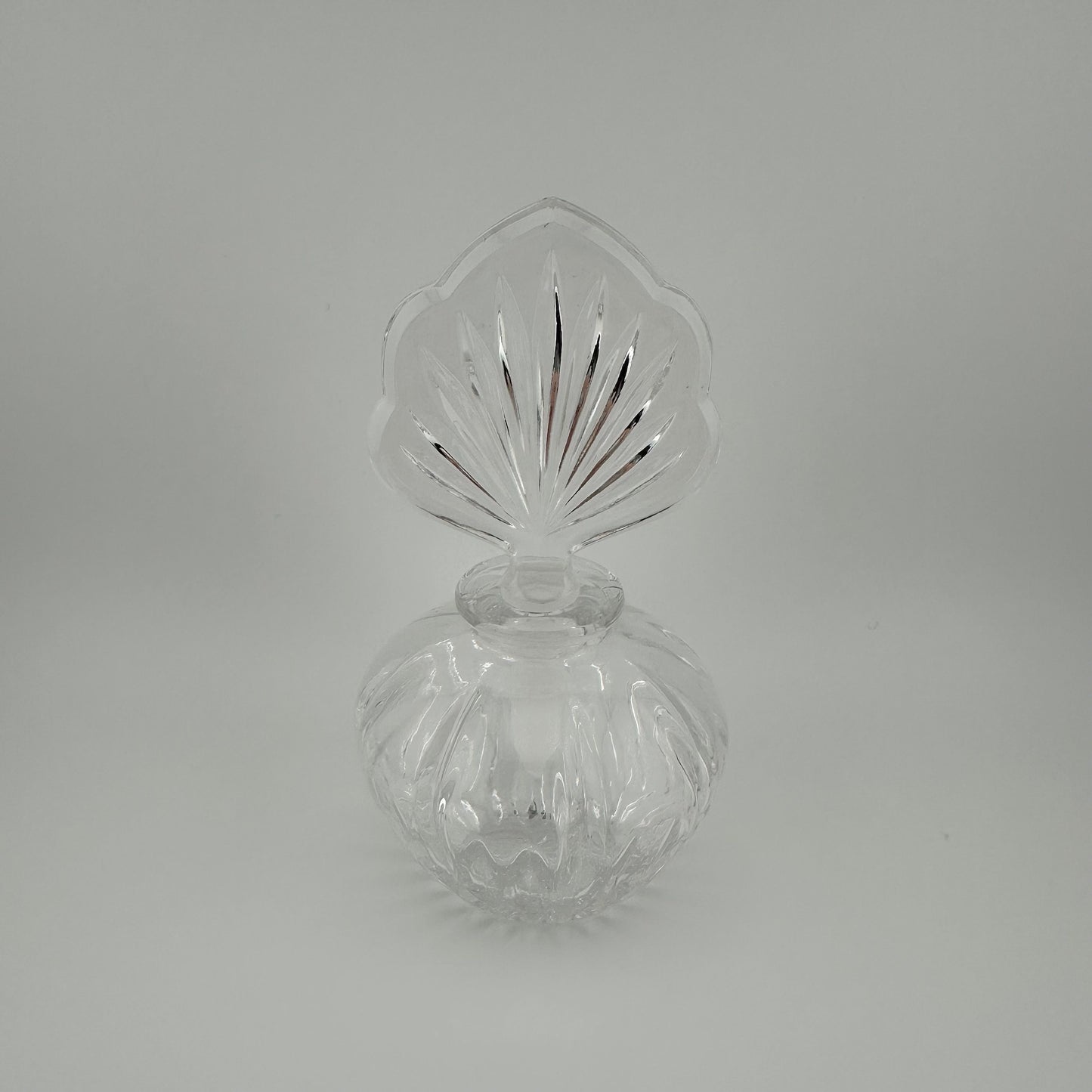 Vintage Perfume Bottle, Lead Crystal Cut Glass, By Princess House, Made in West Germany.