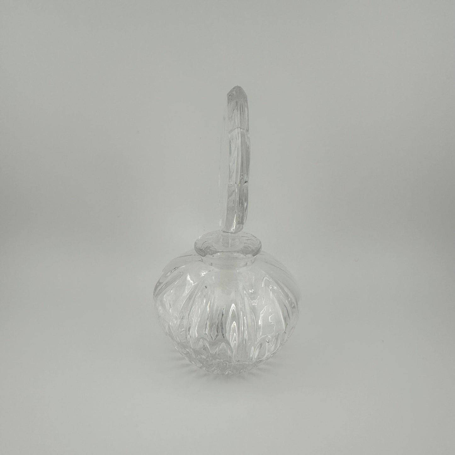 Vintage Perfume Bottle, Lead Crystal Cut Glass, By Princess House, Made in West Germany.