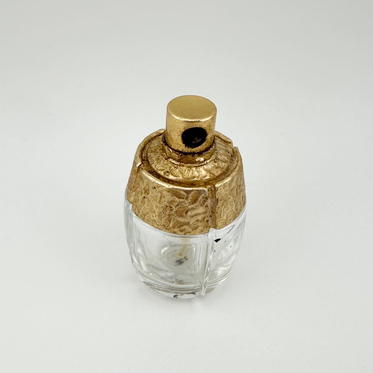Vintage Perfume Bottle, Yves Saint Laurent, Empty Champagne Eau De Toilette, Clear Glass.