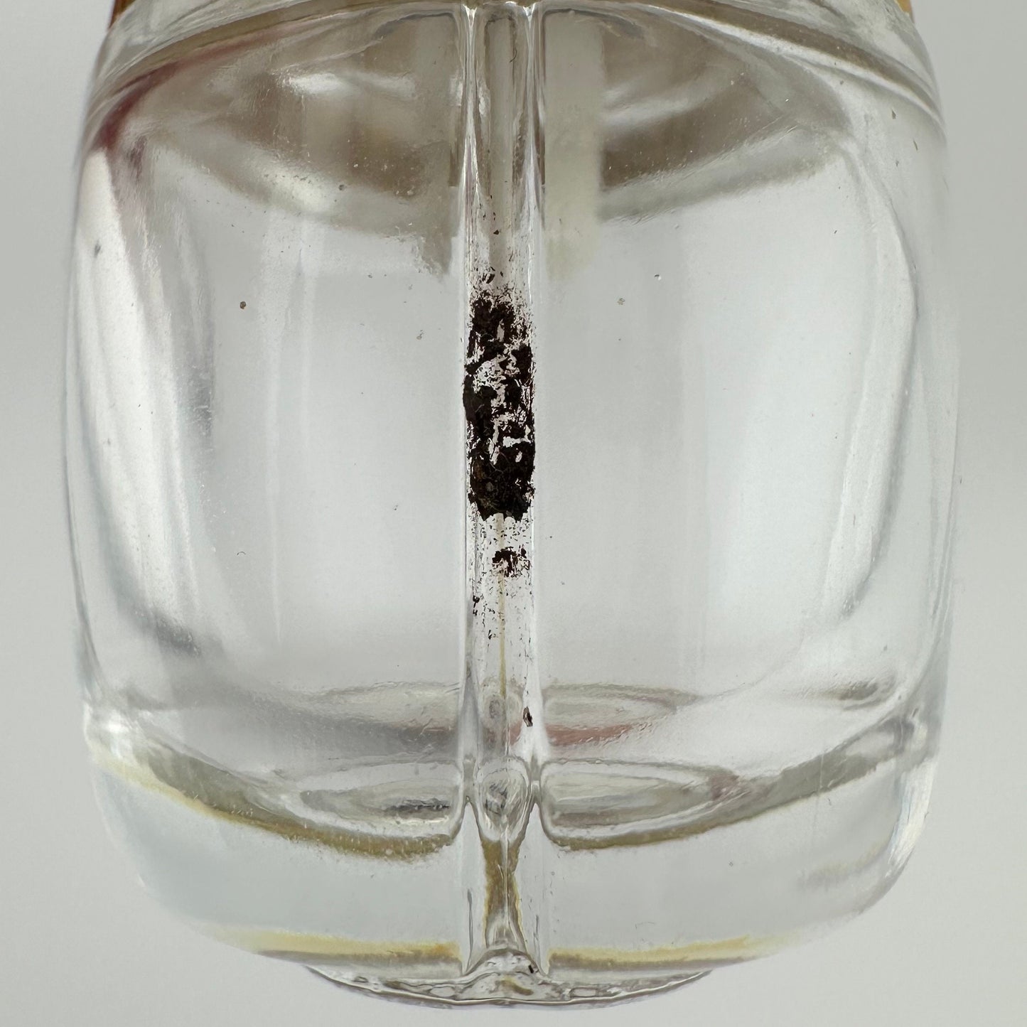 Vintage Perfume Bottle, Yves Saint Laurent, Empty Champagne Eau De Toilette, Clear Glass.