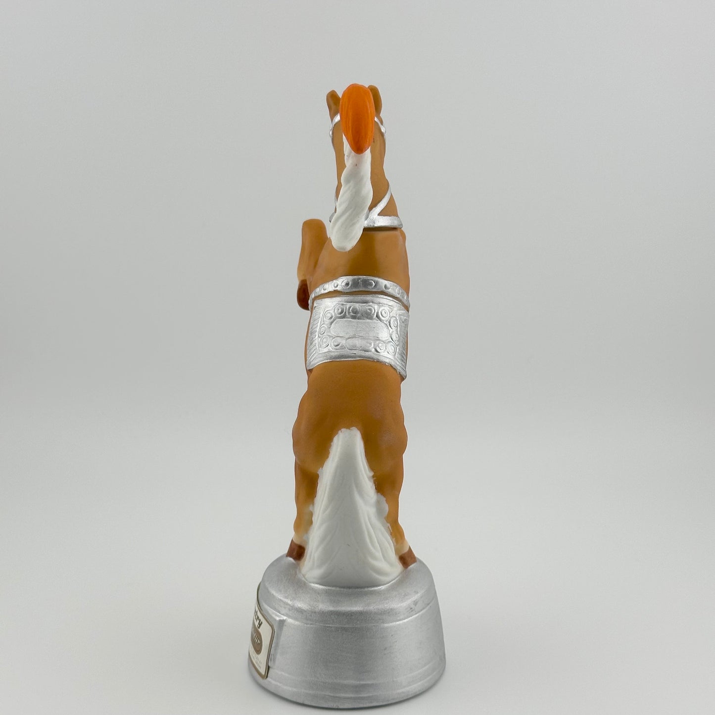 Vintage Miniature Decanter, Rodeo Horse, Made by Delibro in Taiwan.