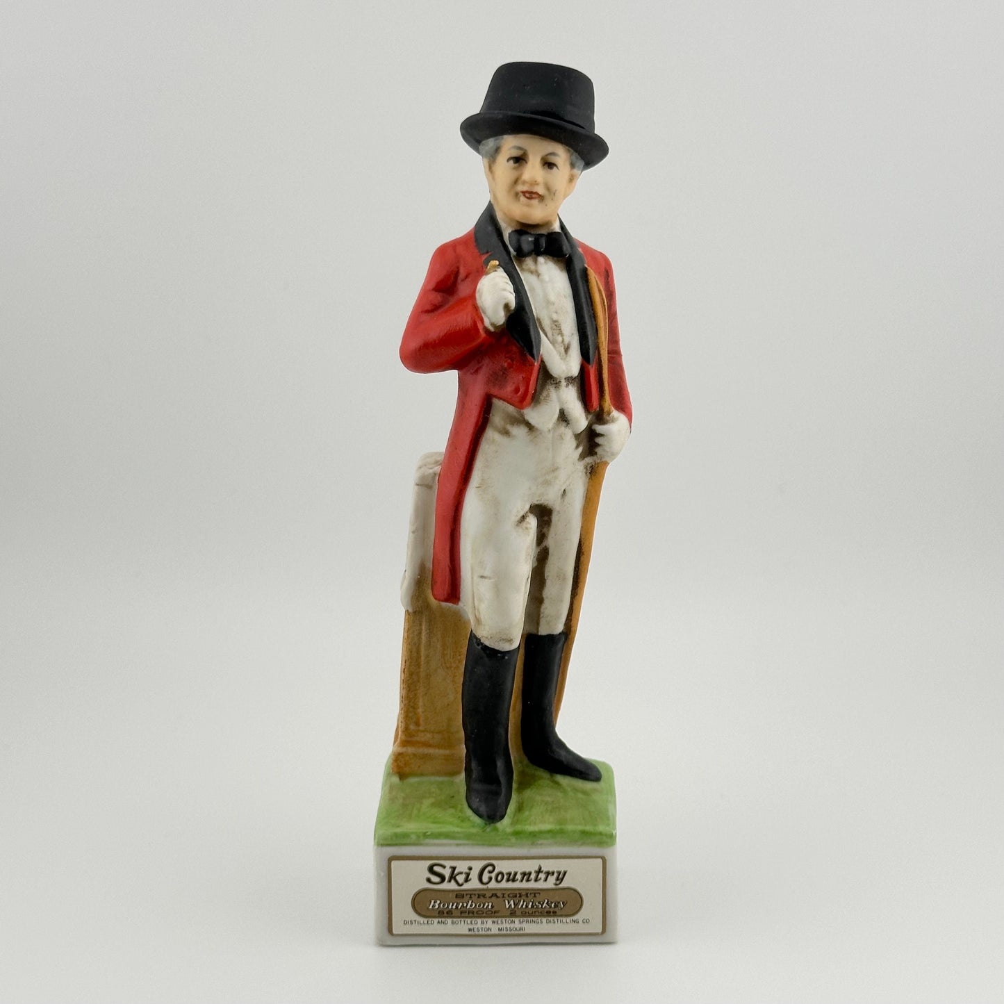 Vintage Miniature Decanter of P.T. Barnum Ringmaster by Ski Country Japan