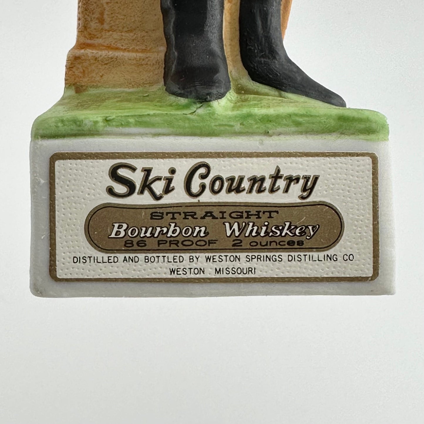 Vintage Miniature Decanter of P.T. Barnum Ringmaster by Ski Country Japan