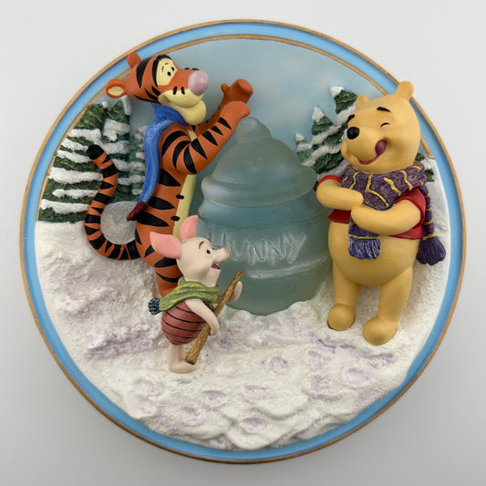 Vintage Wall Decor, Winnie the Pooh 3D Plate, “Sweet Enough to Eat” by Bradford Exchange.