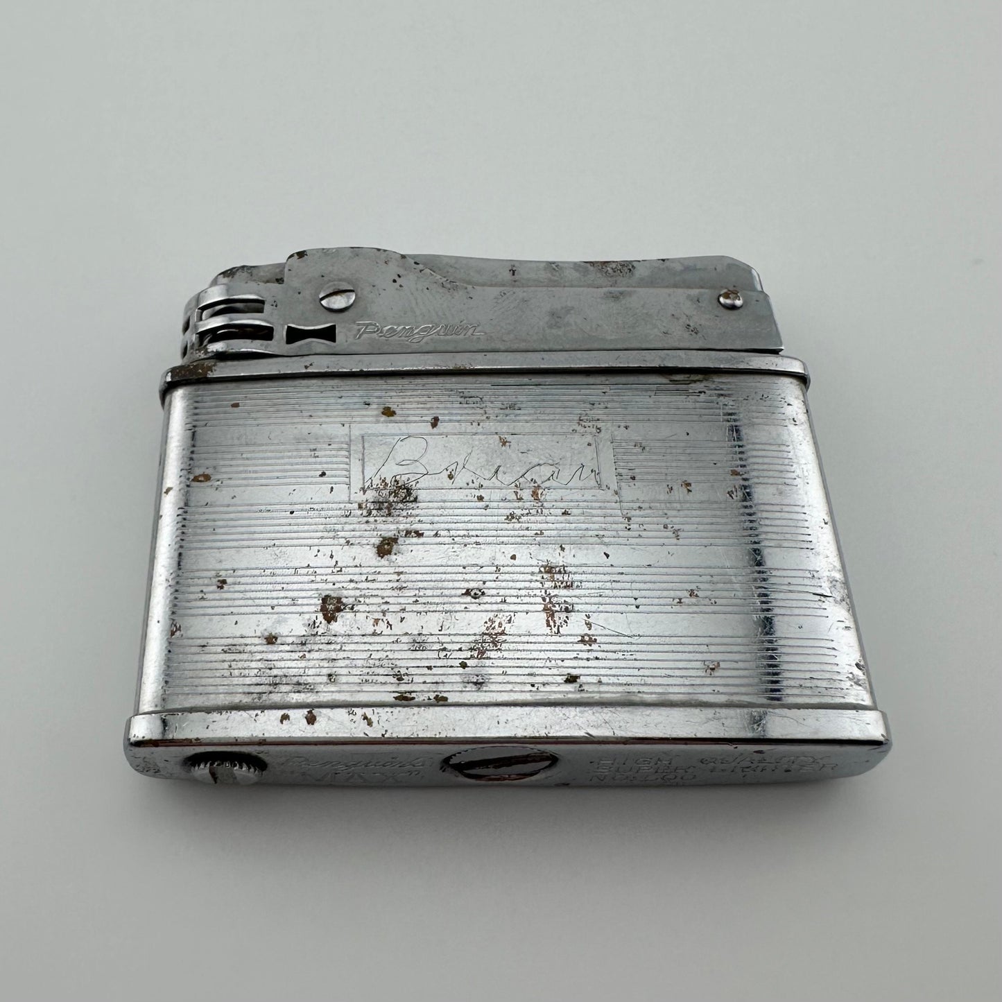Vintage Lighter, Made by Penguin in Japan.