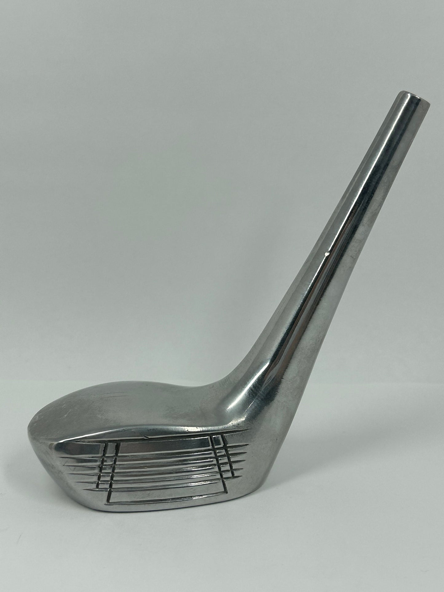 Vintage Paper Weight, Golf Club, Silver Tone, Made in Taiwan.
