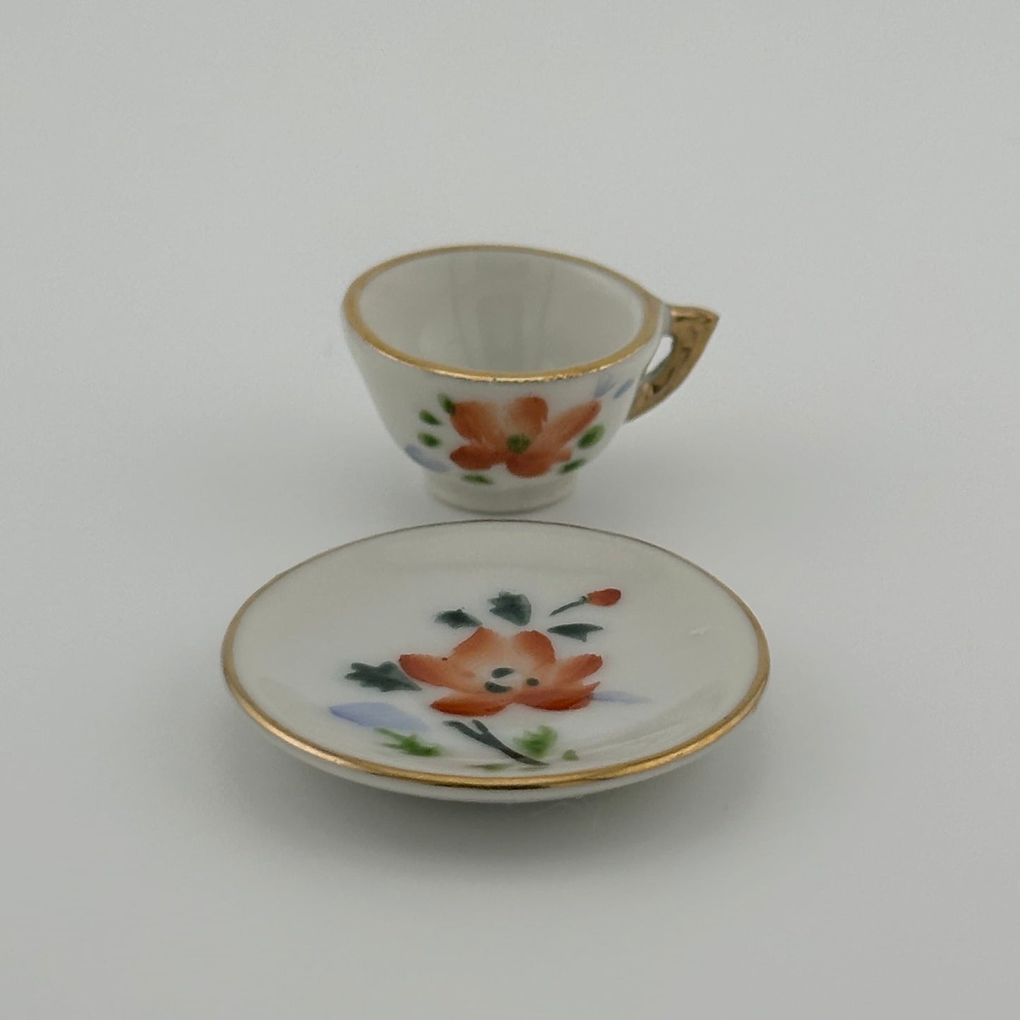 Vintage Miniatures, Calendar Cup and Saucer, August.