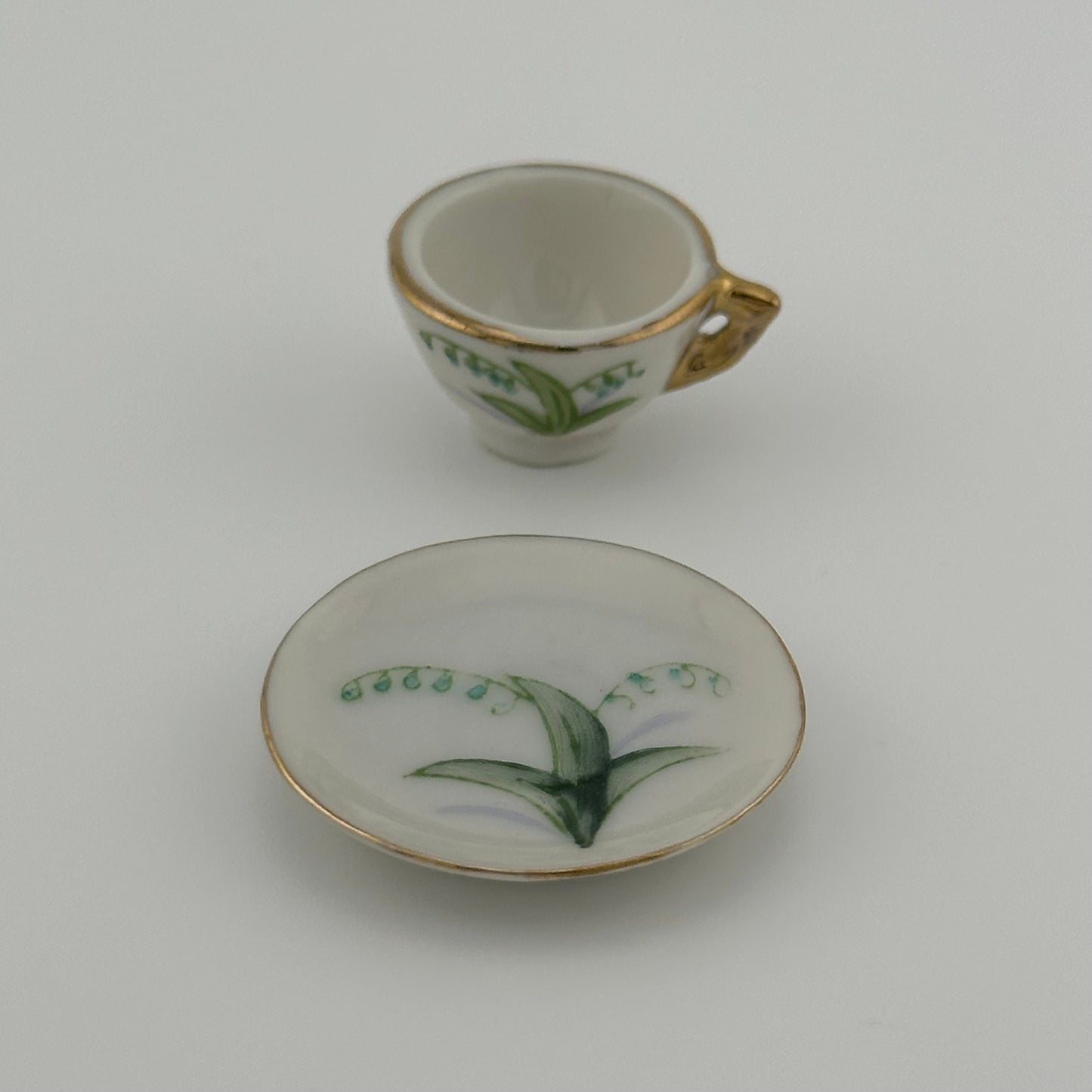 Vintage Miniatures, Calendar Cup and Saucer, May.