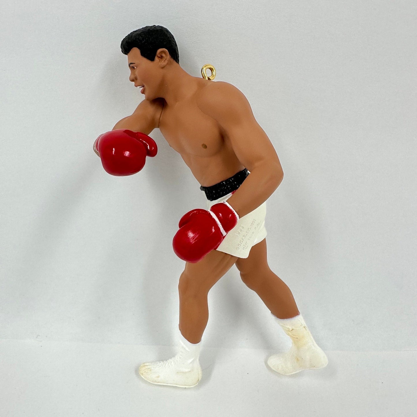 Vintage Hallmark Keepsake Ornament, Muhammad Ali, Handcrafted, 1999, New in Box.