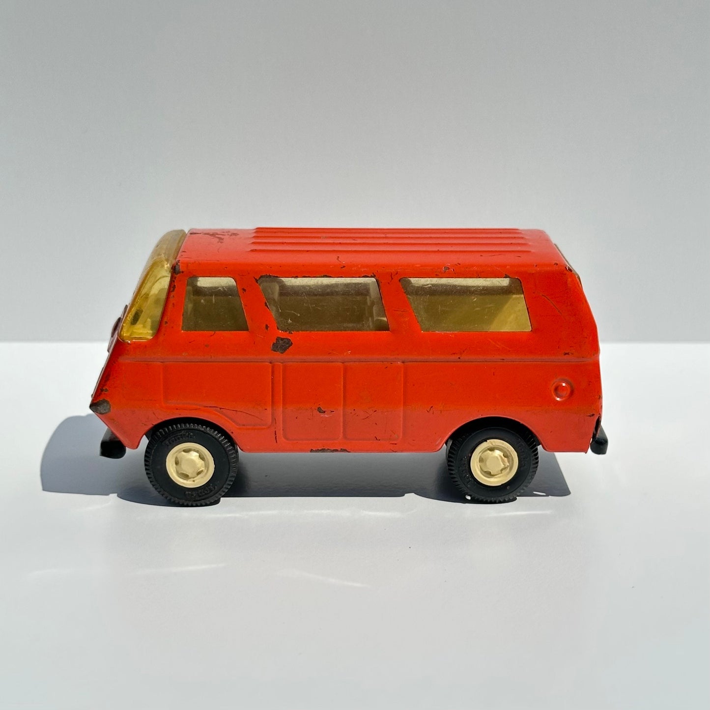 Vintage Orange Van by Tonya and Made  in the USA.
